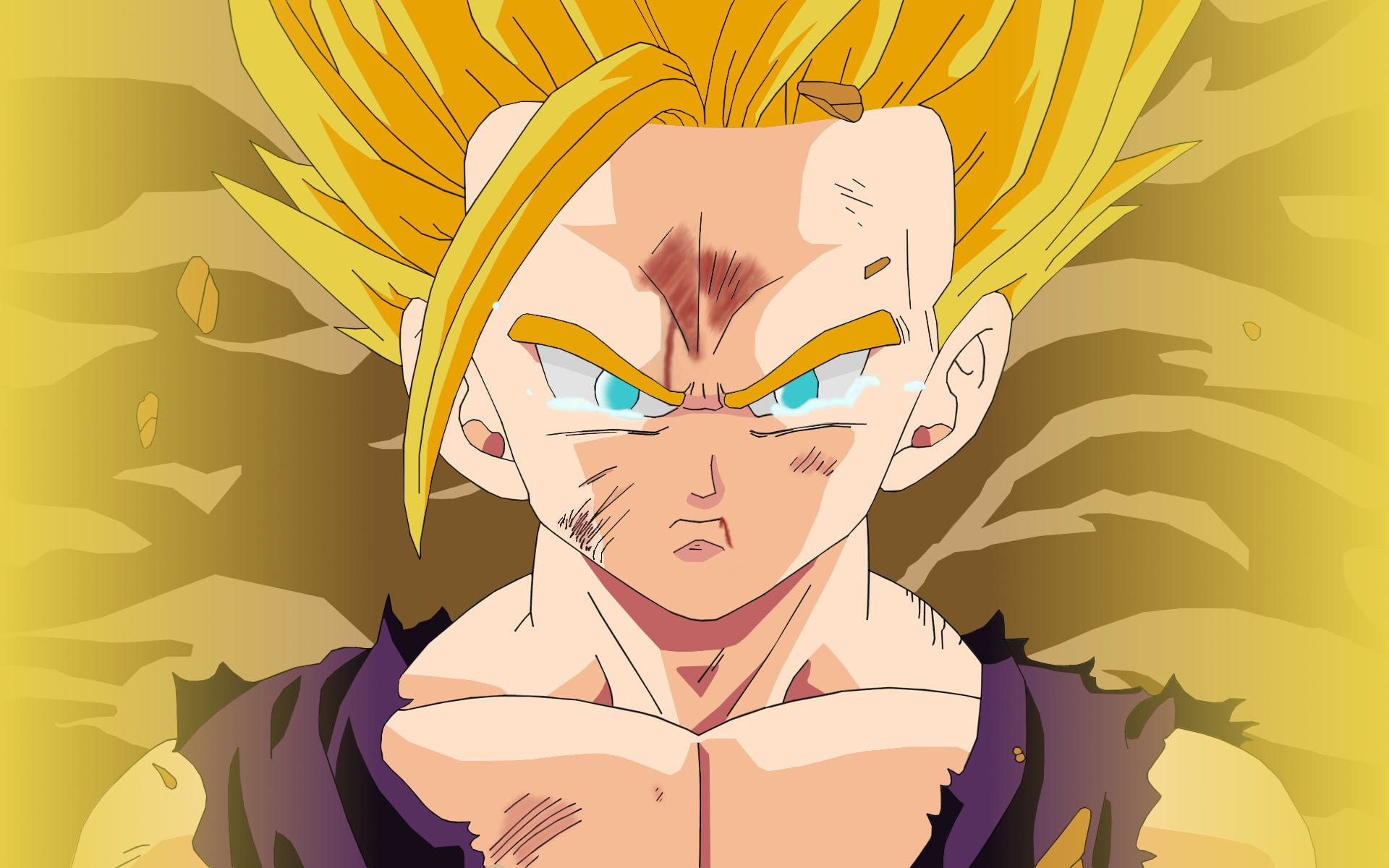 Gohan O Mais Forte Sayajin Ha Muitos Motivos Para Admiracao Voce By Rafael Moreno Toca Fita Medium