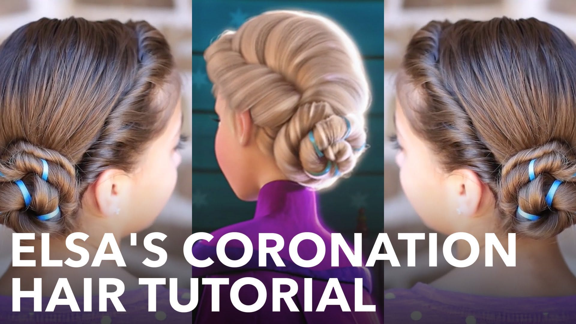 Elsa S Frozen Coronation Hairstyle Tutorial How To Medium