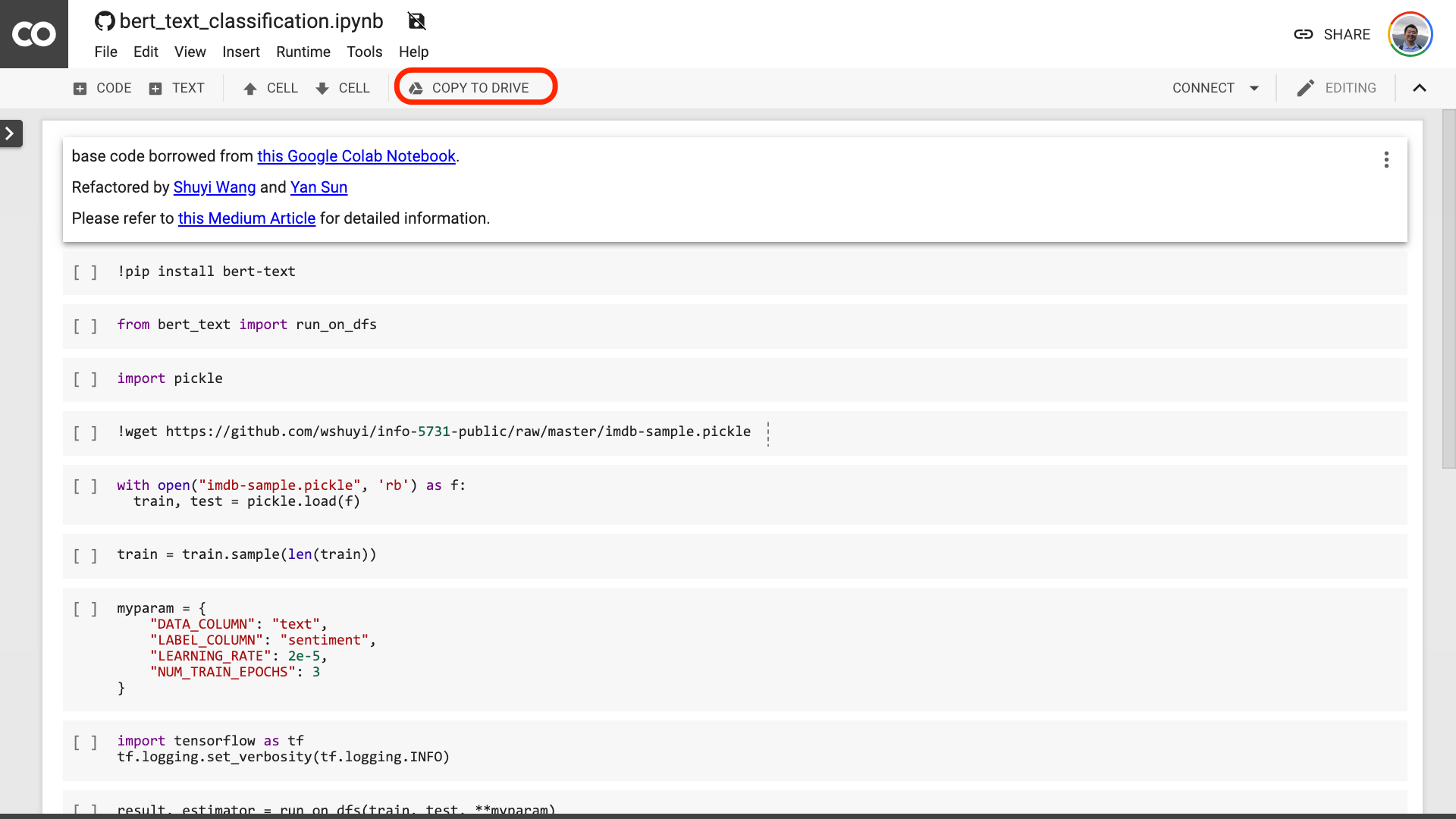 Text Classification With BERT And Tensorflow In Ten Lines Of Code | By ...