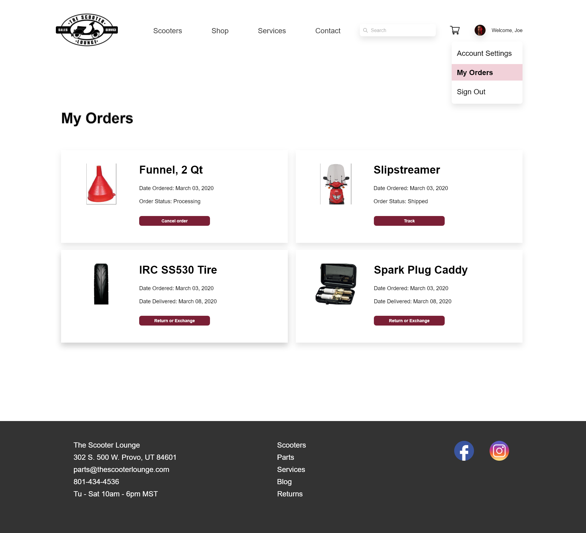 The Scooter Lounge. During my time at Utah Valley… by Ryan Murray