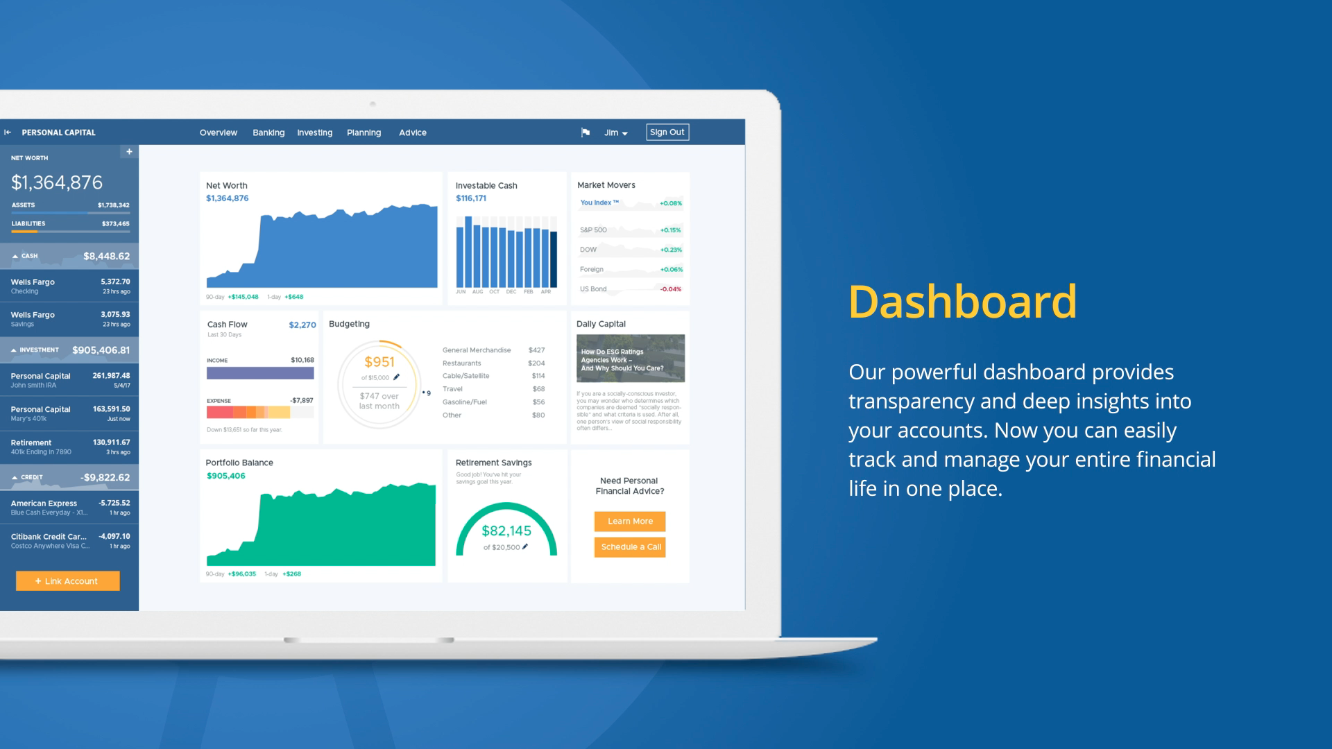 Personal Capital Mobile App Review By Casey Botticello Escaping The 9 To 5 Medium