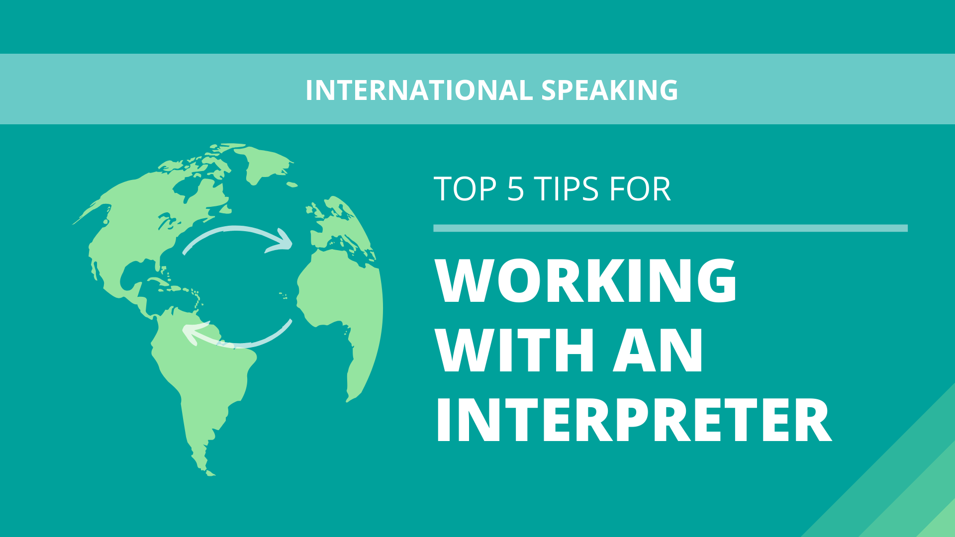 Top 5 tips for working with an interpreter by SpeakerHub Medium
