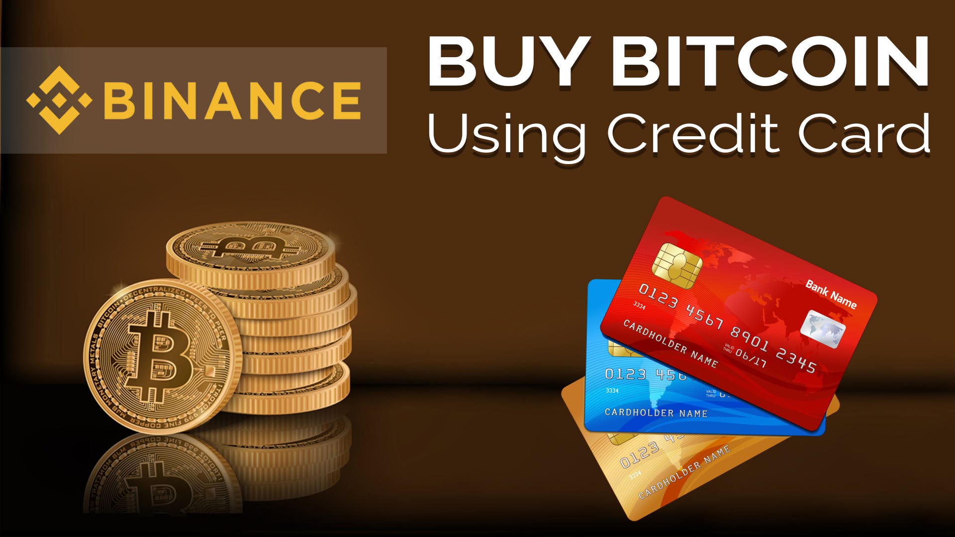 how to buy bitcoin in binance using credit card