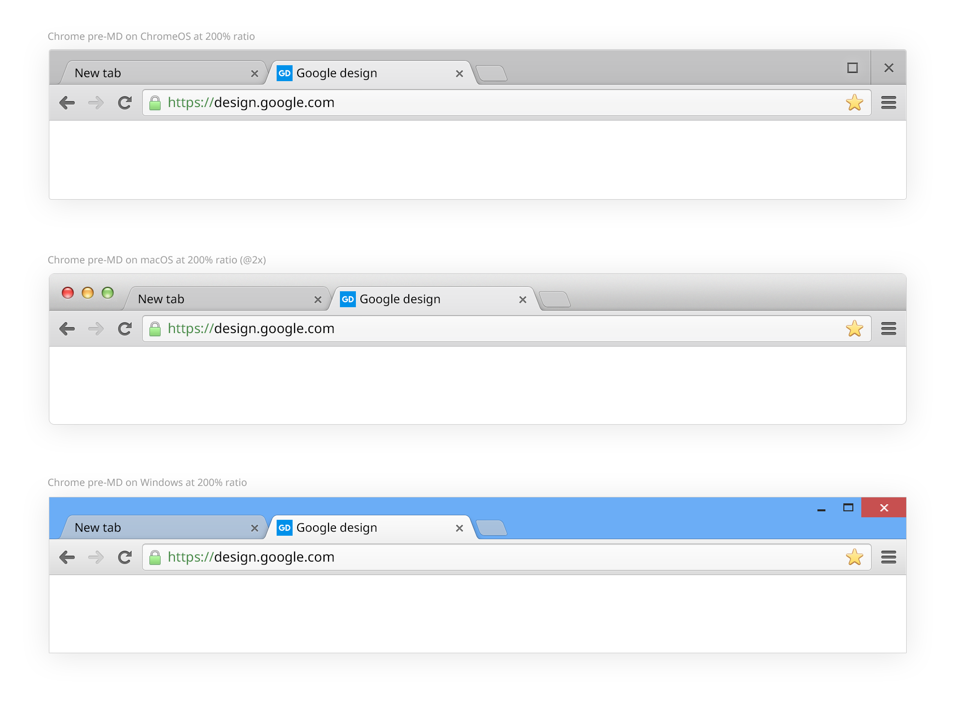 Redesigning Chrome Desktop Google Design Medium