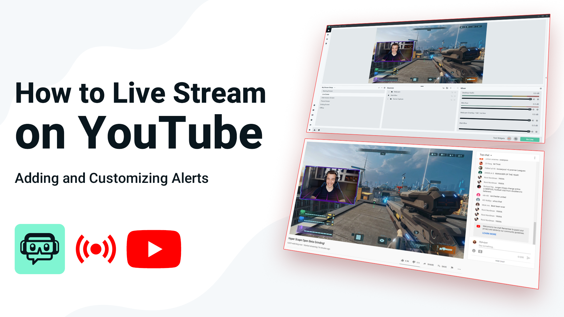 How To Add Live Stream Alerts On Youtube Streamlabs Blog How To Add Live Stream Alerts On Youtube Streamlabs Blog