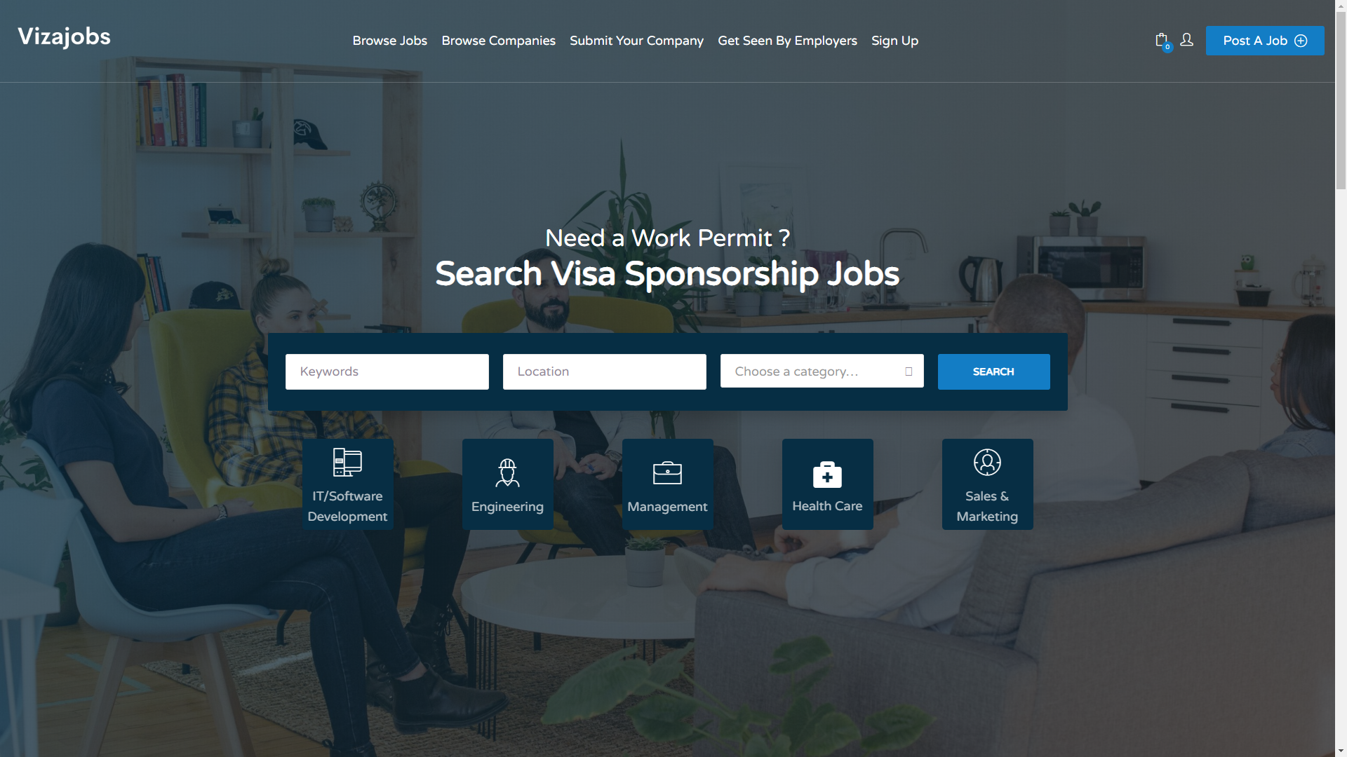 Top 5 Websites For Visa Sponsorship Jobs In 2021 By Vizajobs Visa Sponsorship Jobs Medium