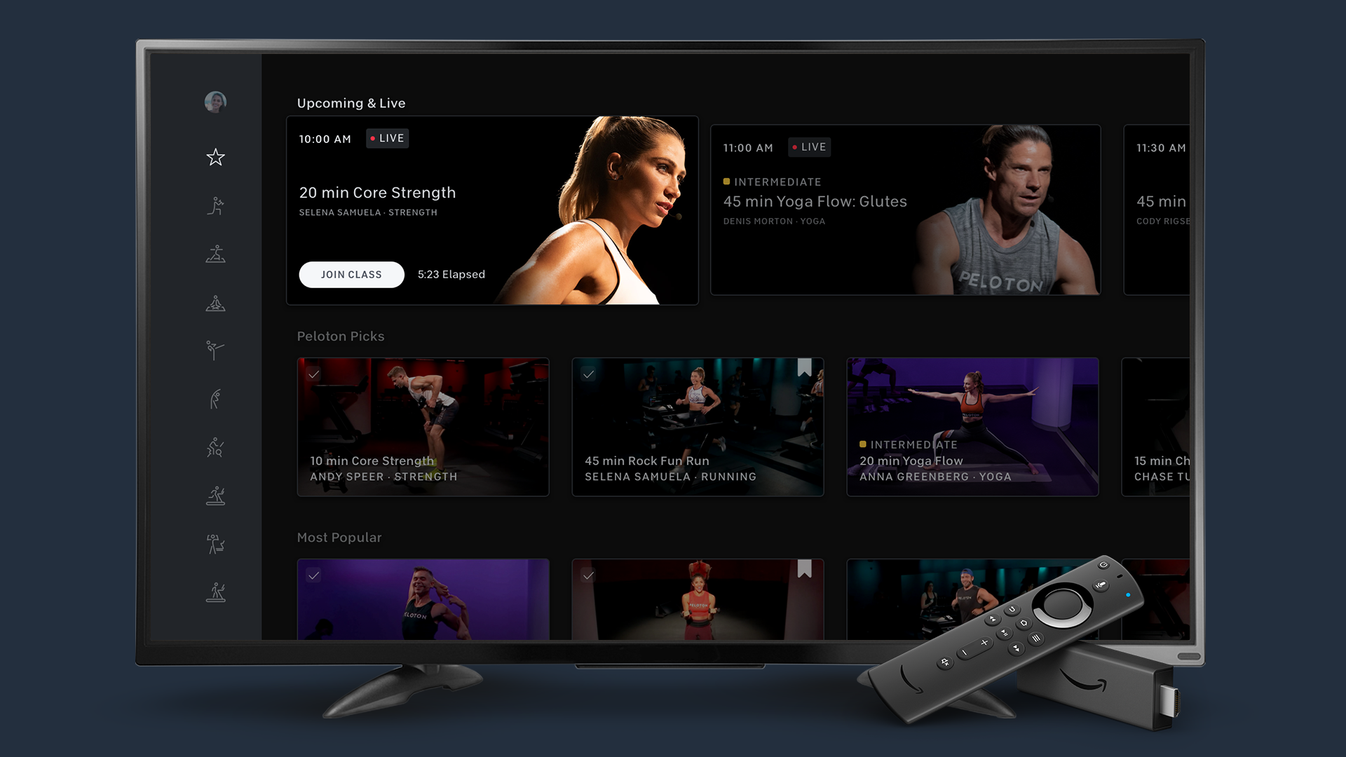 Get Moving With The New Peloton App For Fire Tv By Amy Shotwell Amazon Fire Tv