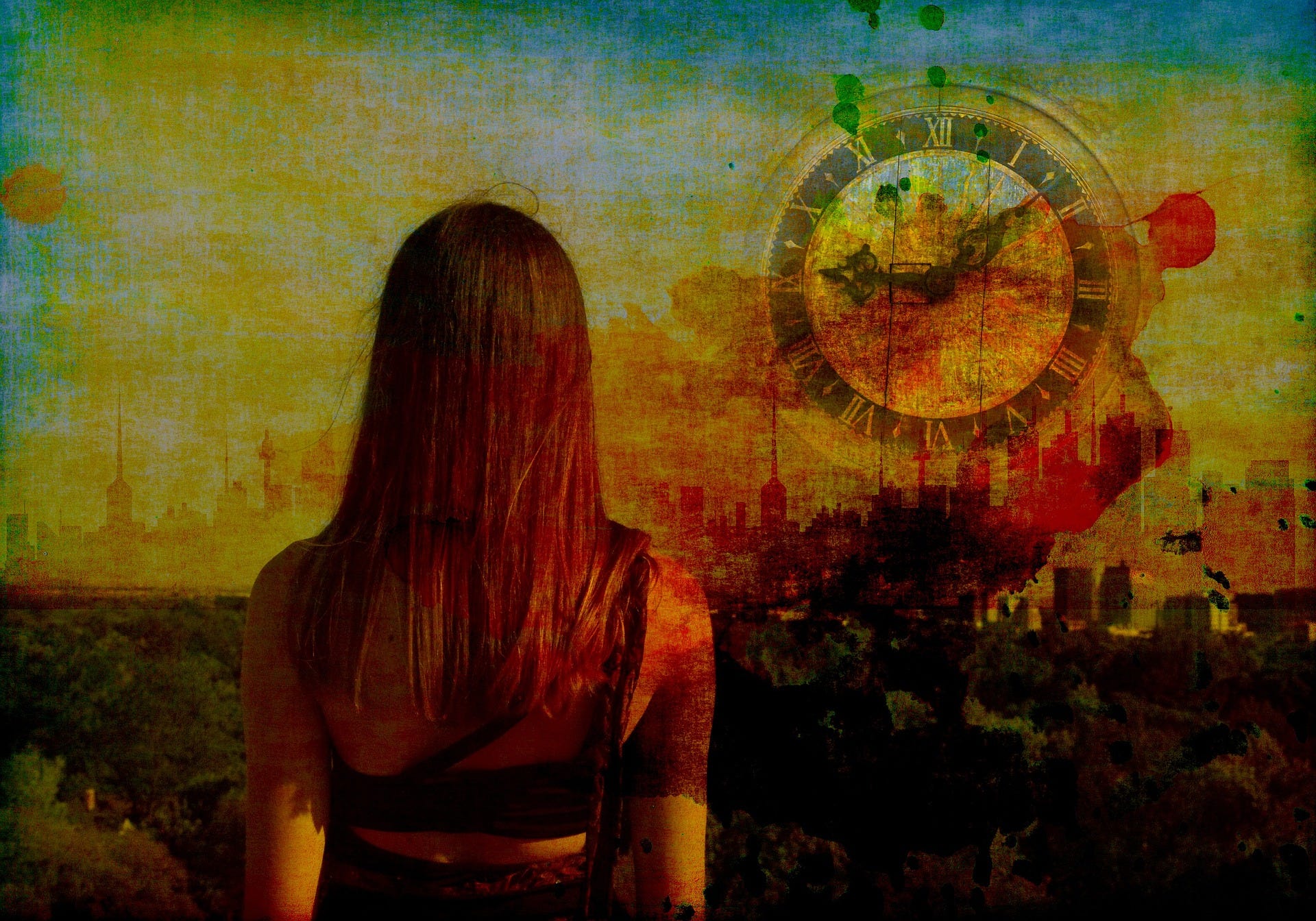 narcissistic abuse victim with a visual representation of a smear campaign