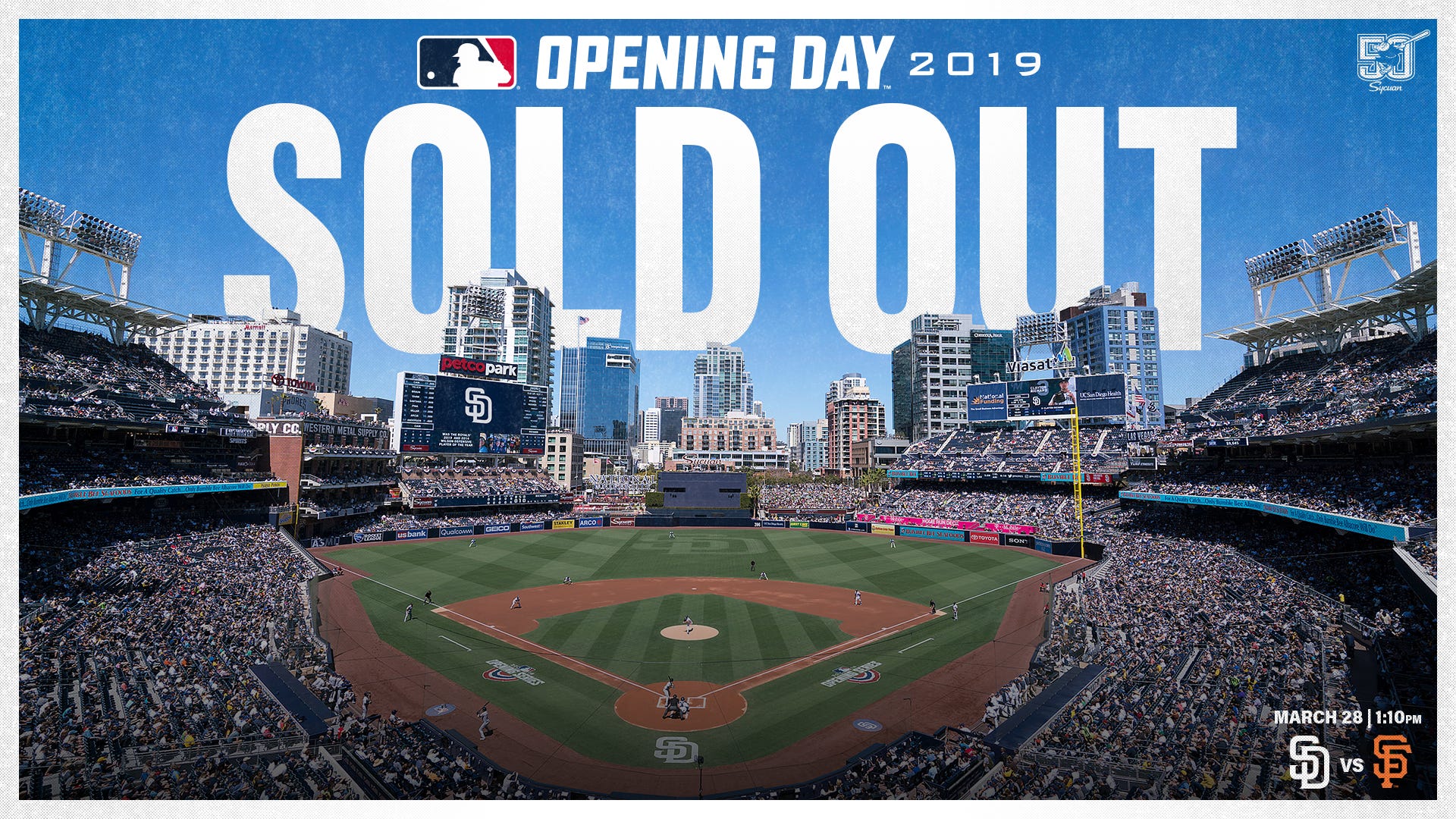 Padres Announce Opening Day Sellout Against the Giants by FriarWire