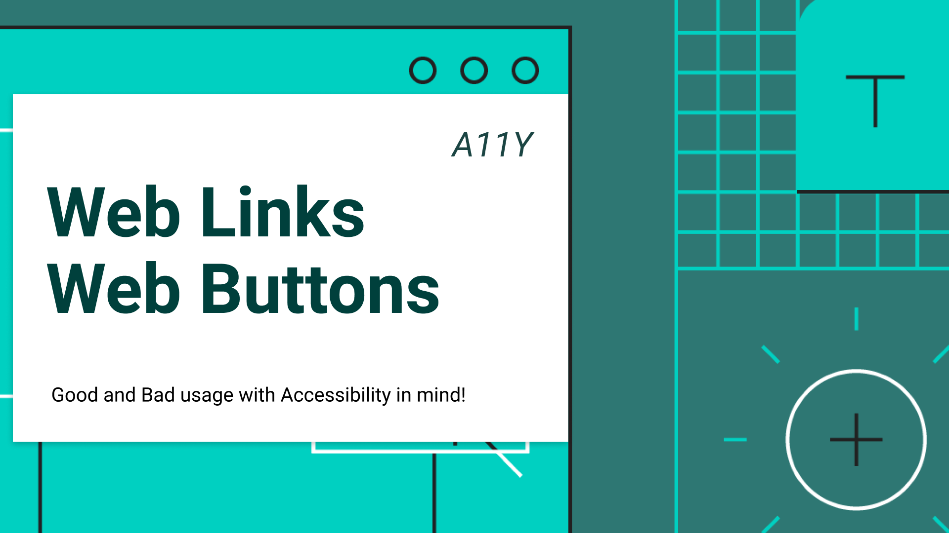 Accessibility: Web Links Should Be Links, And Web Buttons Should Be ...