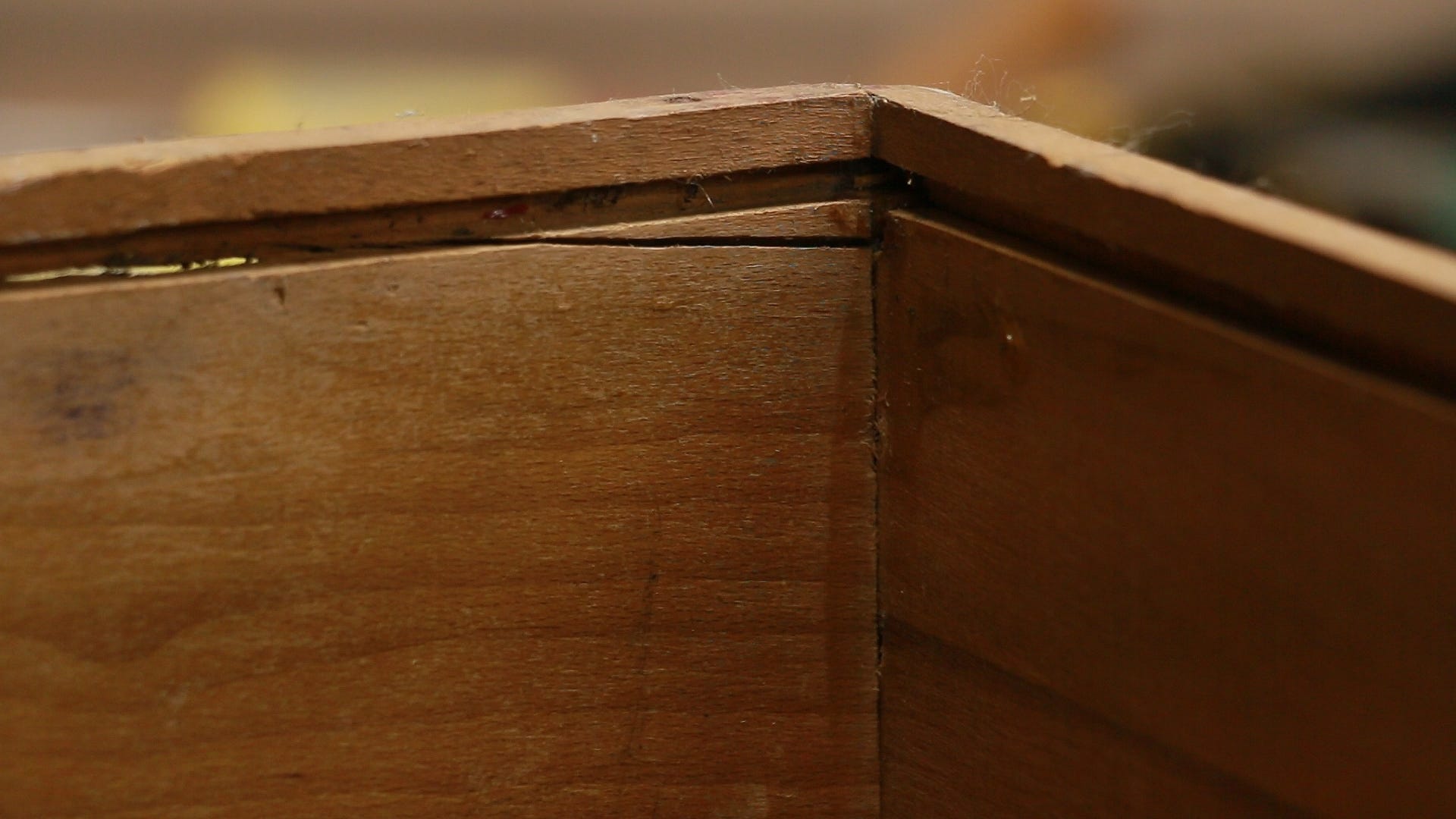 Super Simple Trick For Fixing A Broken Drawer Bottom