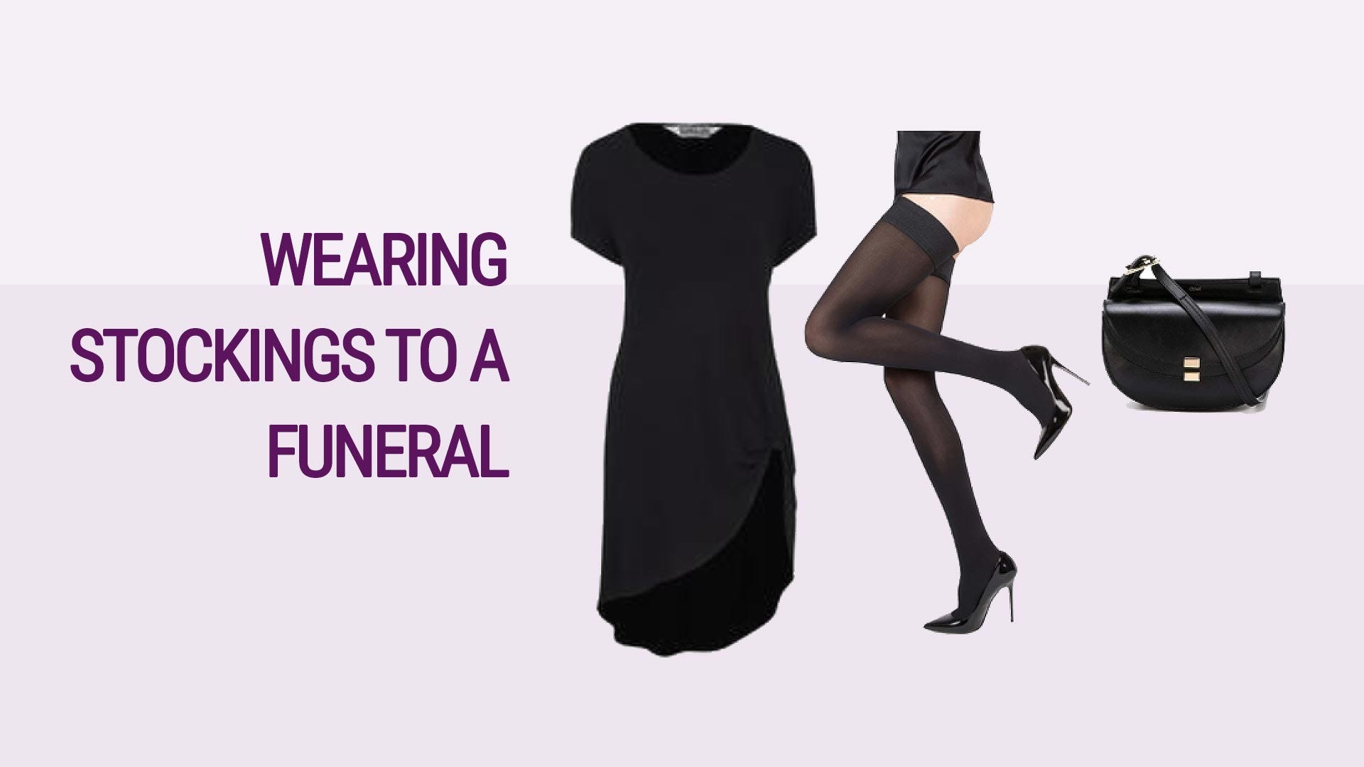 wearing stockings