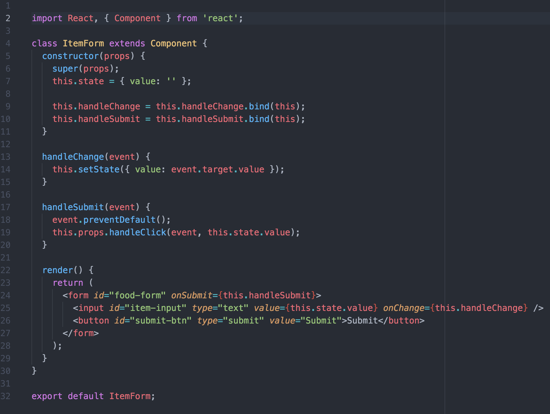 Form Controlled Components-React - Steve Meads - Medium