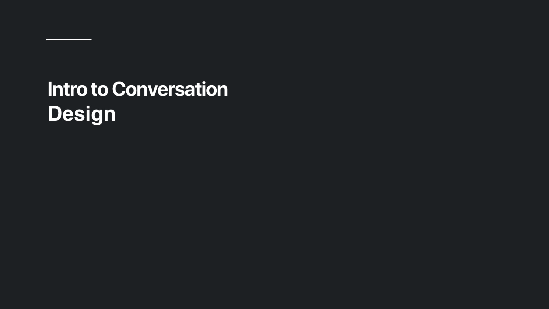 conversation definition