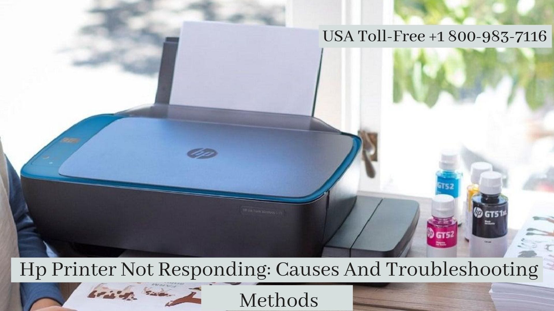 When Your Hp Printer Not Responding Try These Basic Steps by Kate