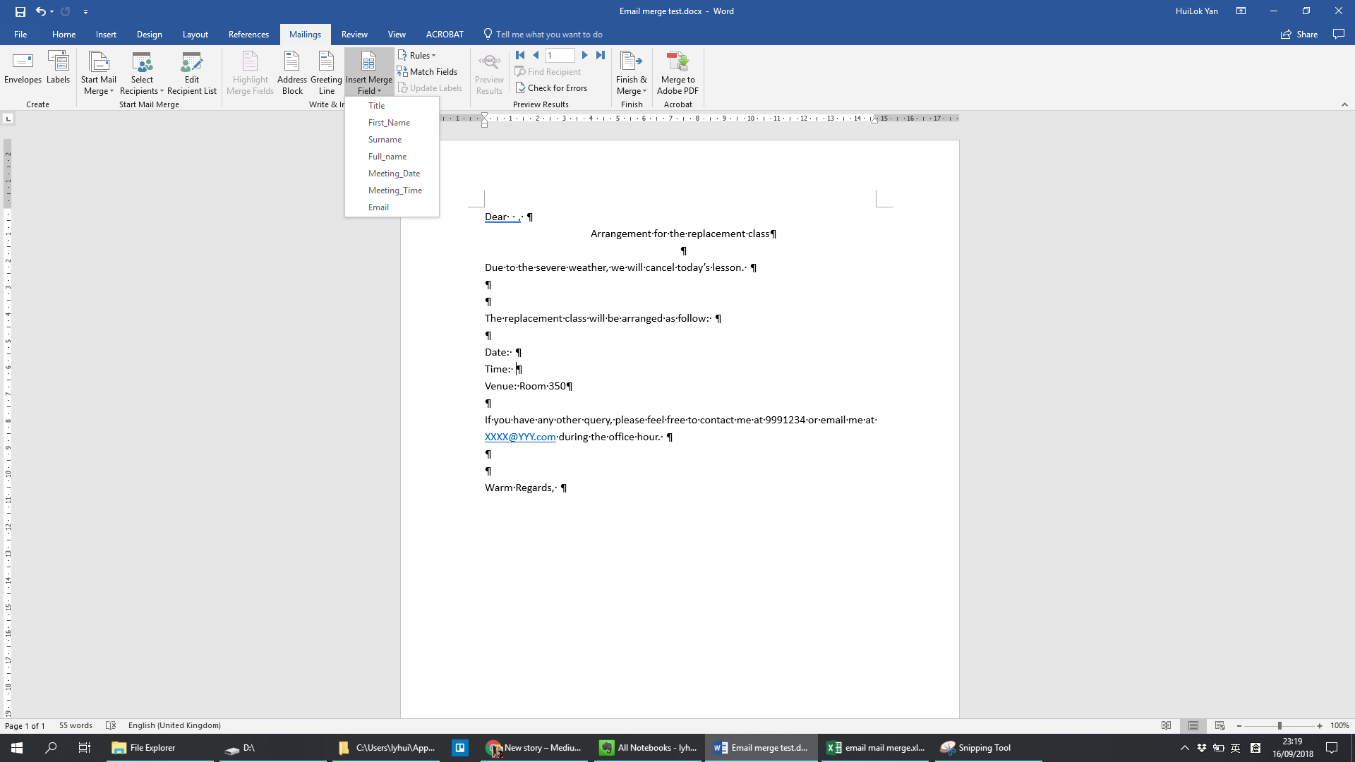 Outlook Mail Merge Attachment Omma