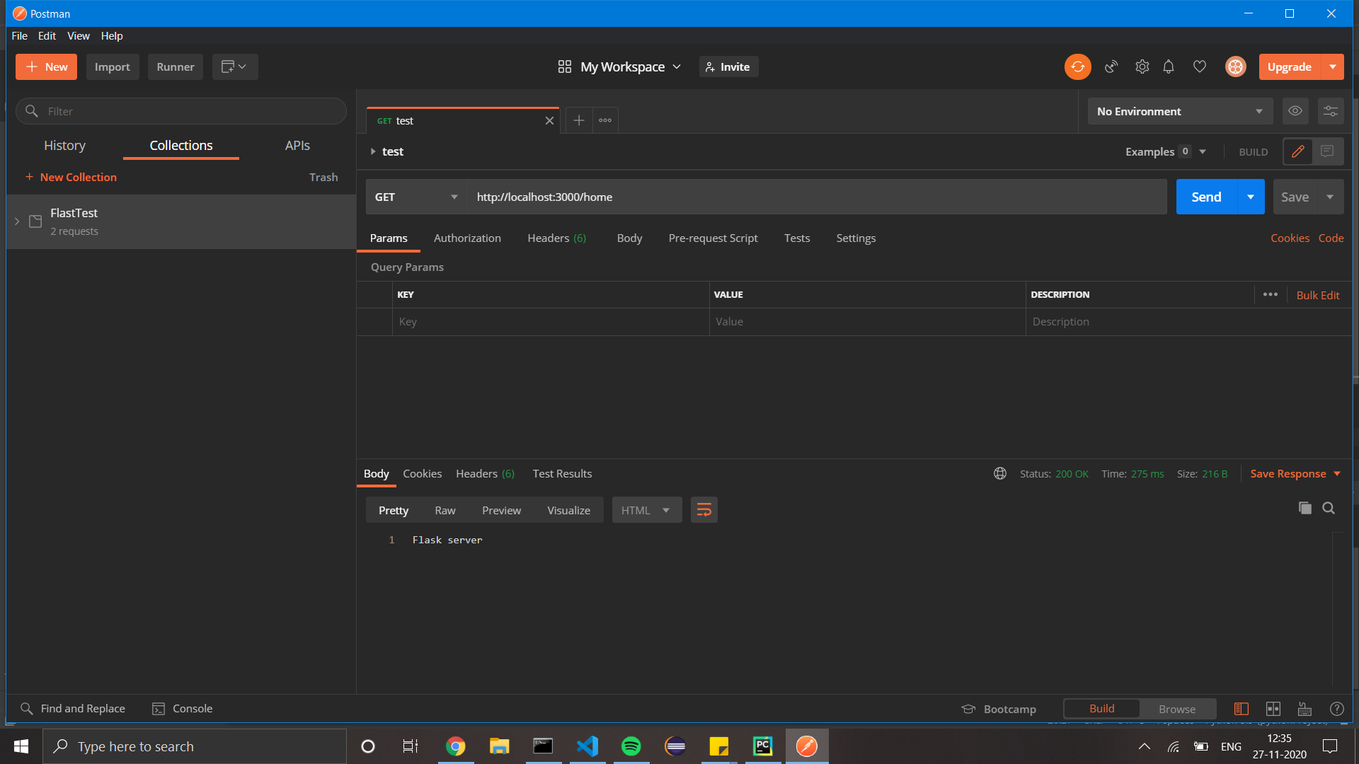 Connecting Flask with Node.js.. A short tutorial on how to build a