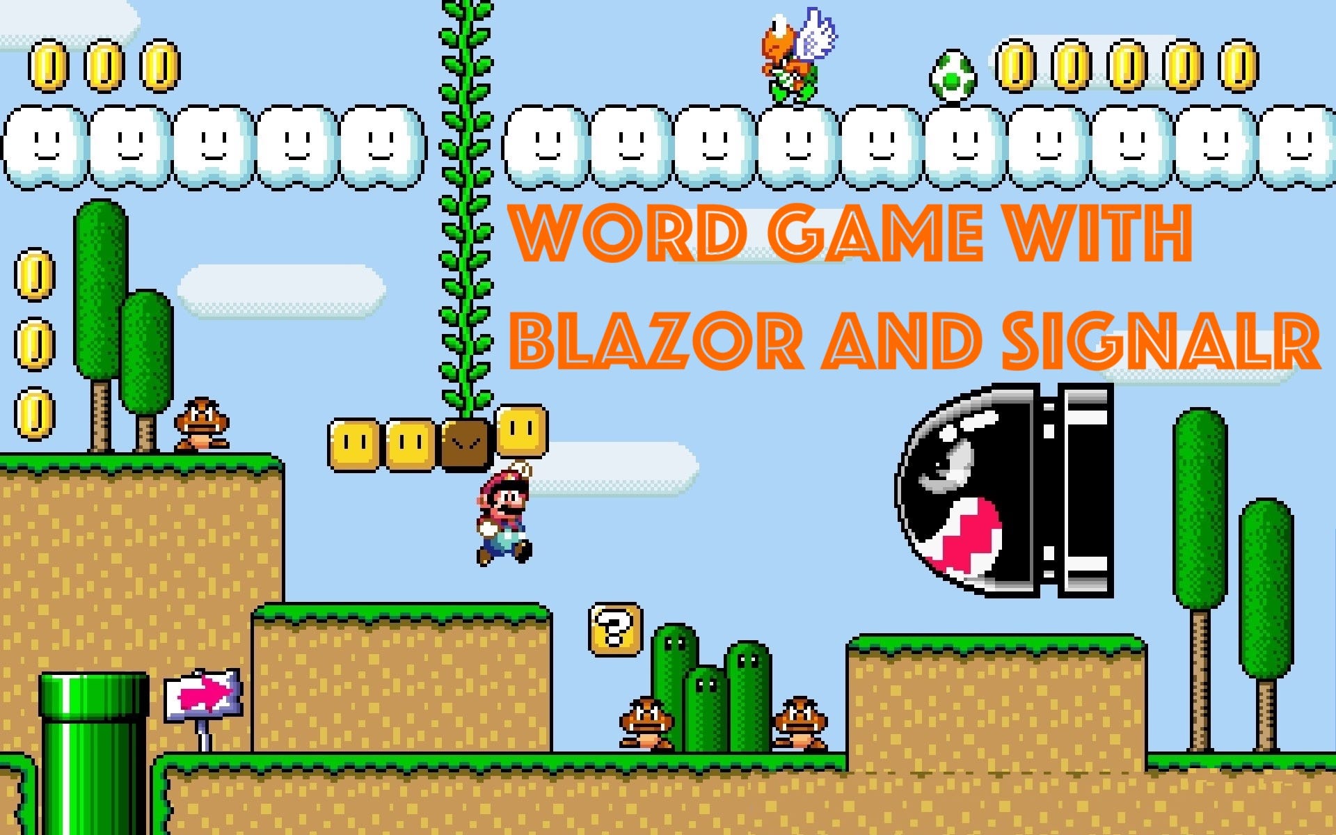 Online Multiplayer Word Game With Blazor and SignalR on .NetCore  by