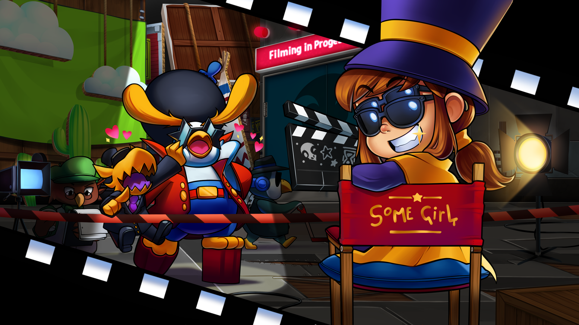 hat girl a hat in time