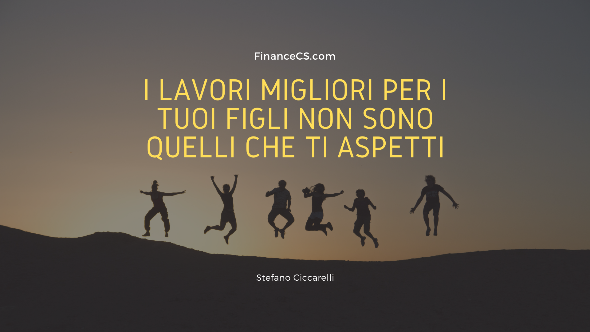 I Lavori Che Renderanno Ricchissimi I Tuoi Figli By Stefano Ciccarelli Medium