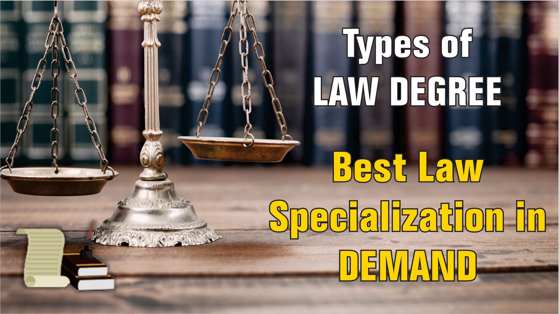 Types of Law Degree Best Law Specialization In Demand by Rohit Kumar Medium