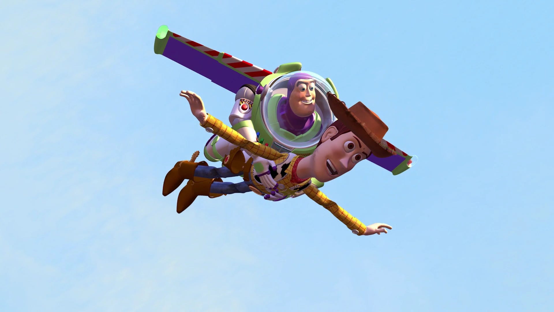 toy story falling with style track set