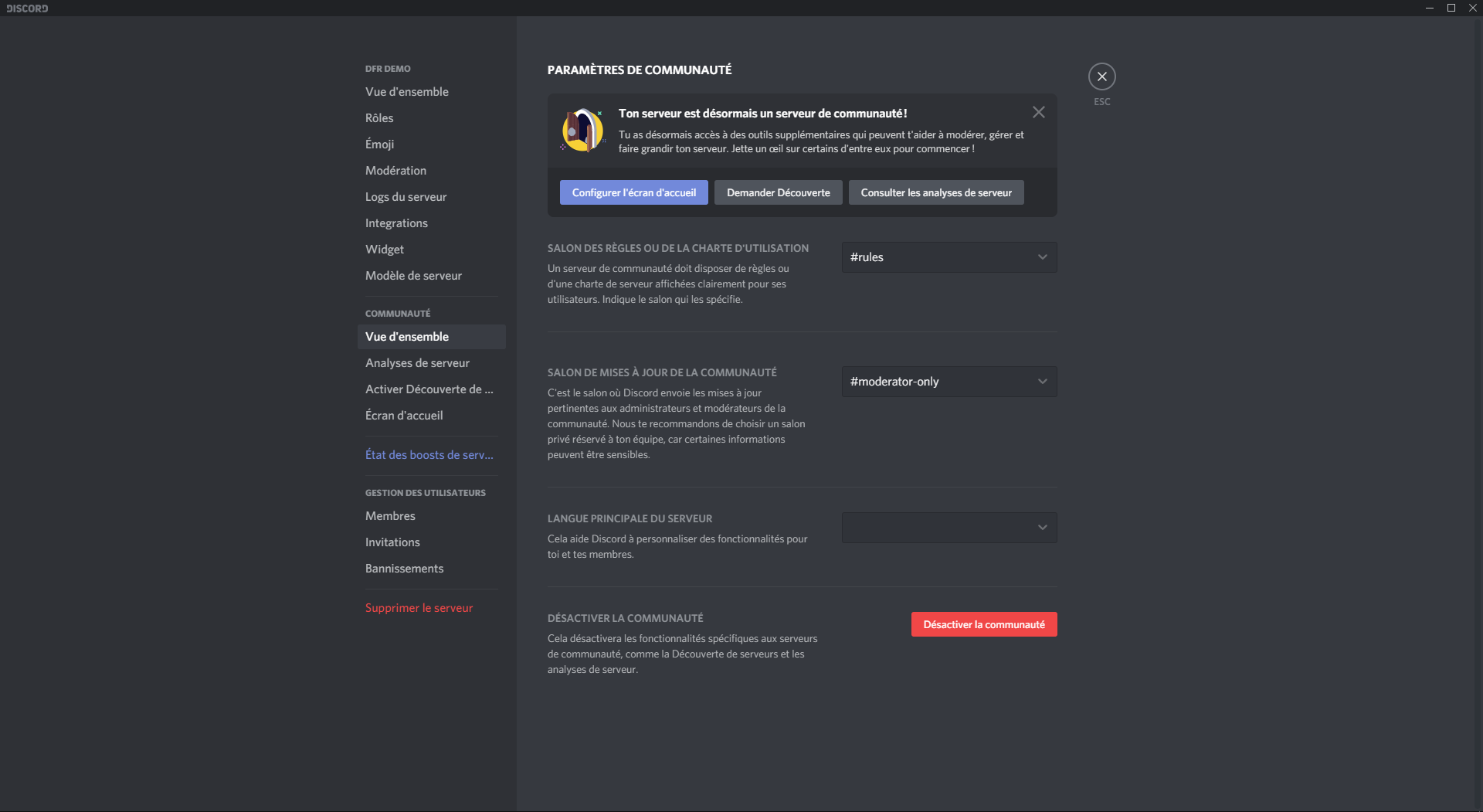 Discord, les fonctions communautaires by Godwersming DISCORD FR