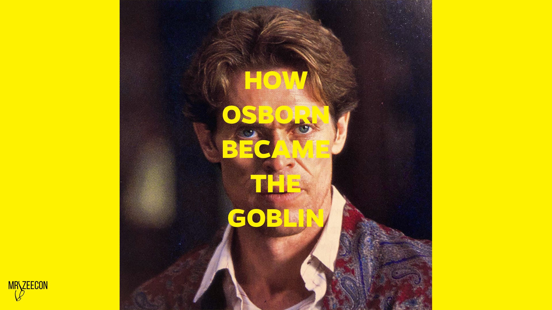 Understand How Norman Osborn became the Green Goblin (writing a character)