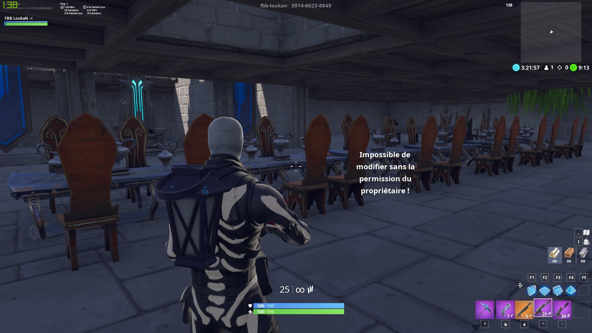 FFA Castle Aim Map 2019 - Fortnite Créatif Creative - Medium