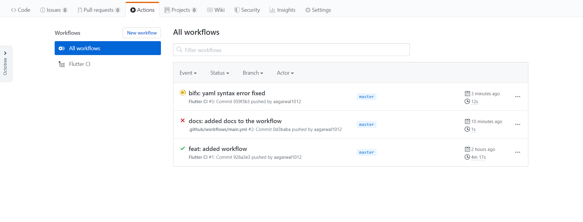 Github Actions For Flutter For The Past Few Days I Was Working On By Ayush Agarwal Mobile Development Group Medium