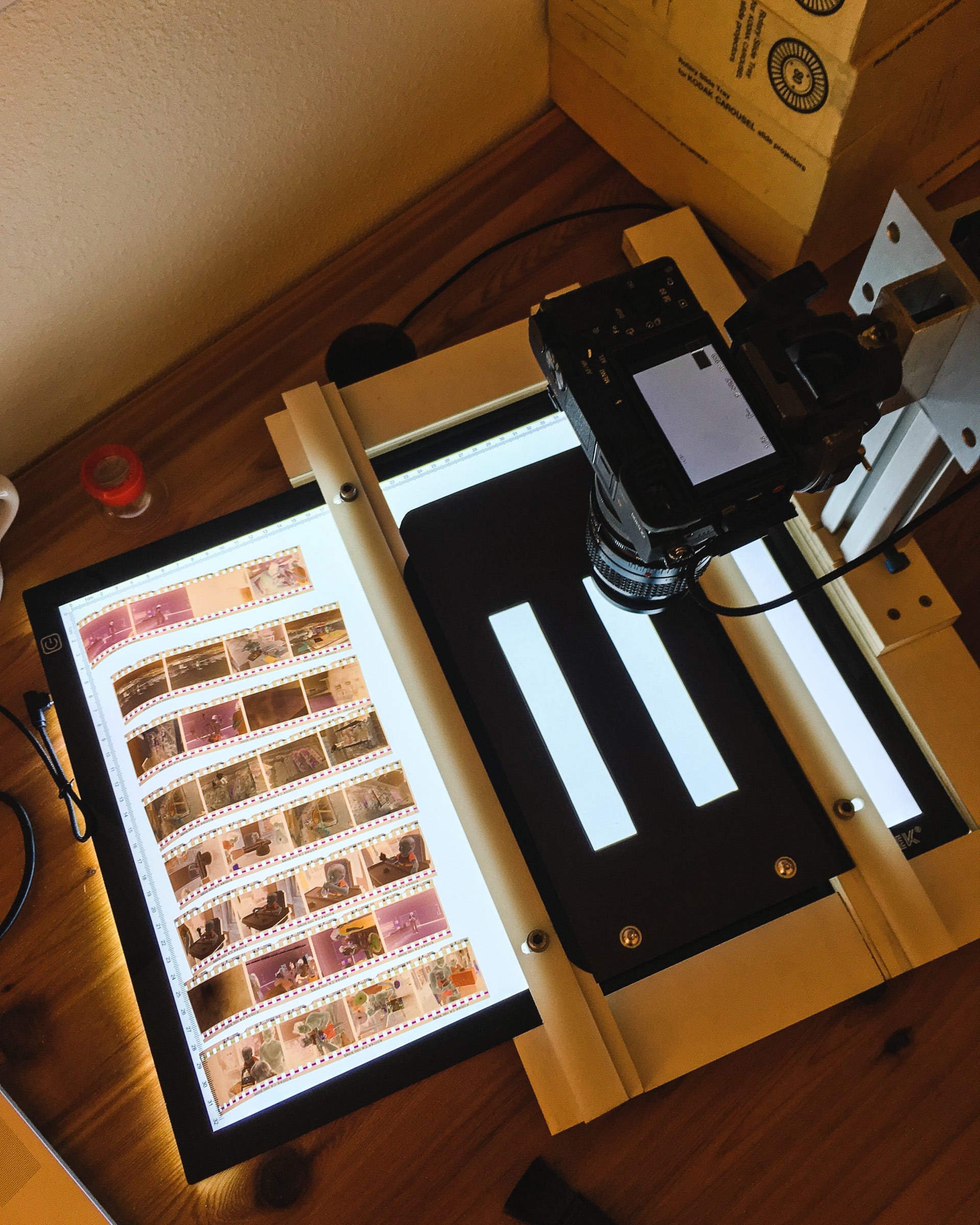 film light table