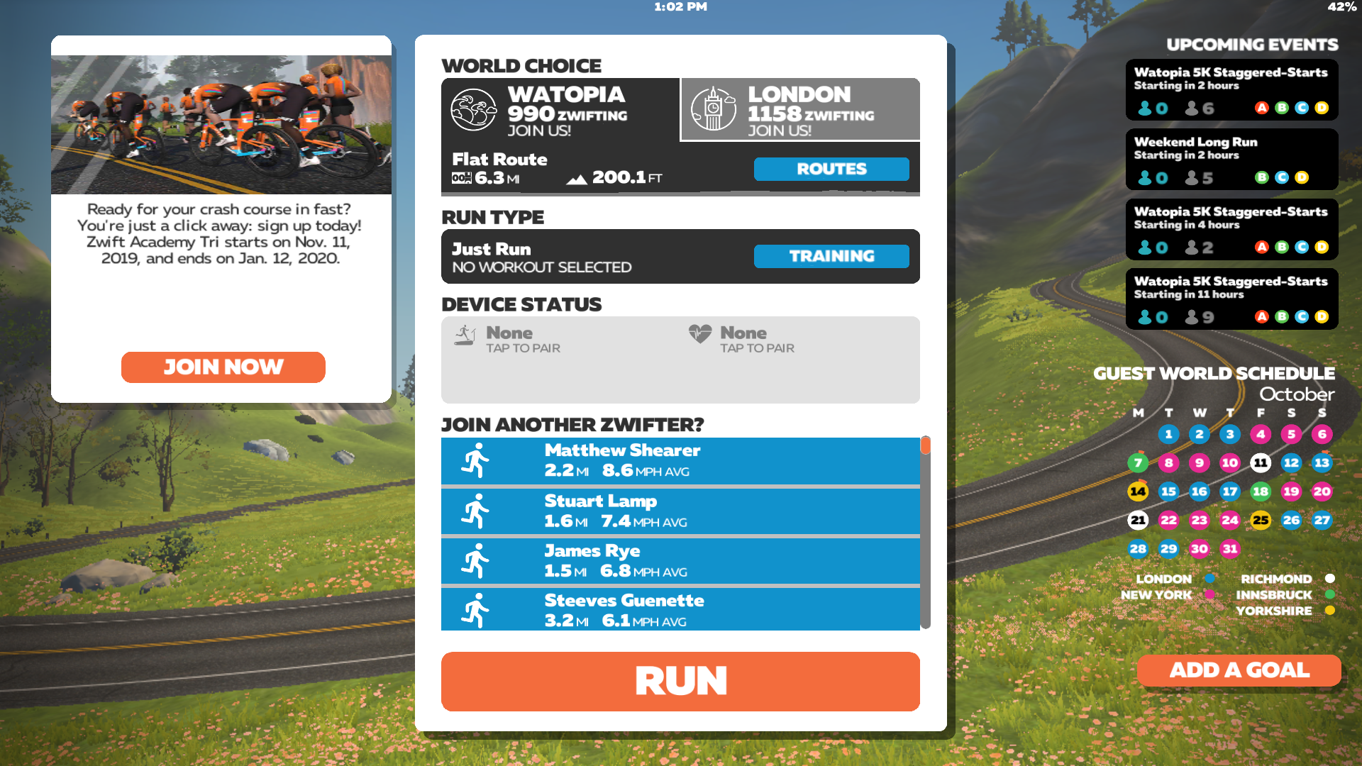 My Review of Zwift Run. Trying out and Reviewing the Virtual… by