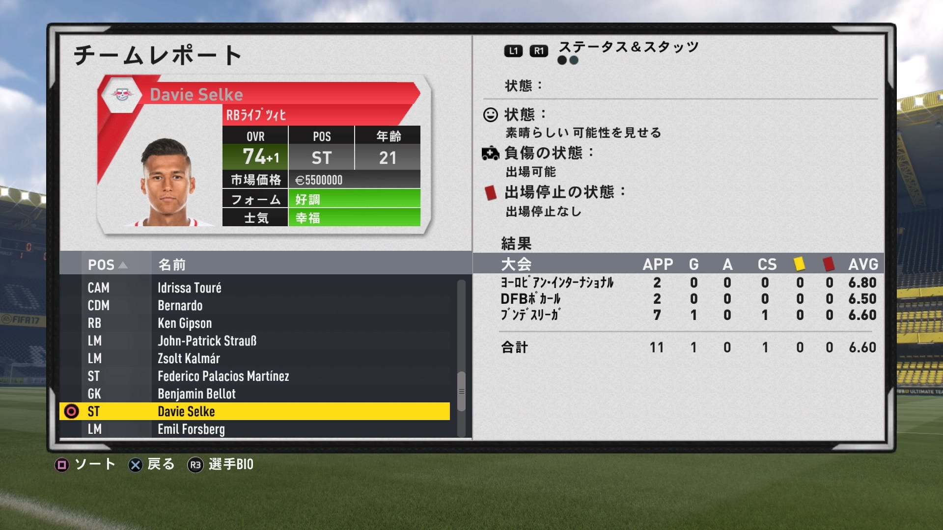 Fifa17 キャリアモードrbライプツィヒの主要選手紹介 随時更新 By 佐藤健太 Medium Fifa17 キャリアモードrbライプツィヒの主要選手紹介 随時更新 By 佐藤健太 Medium