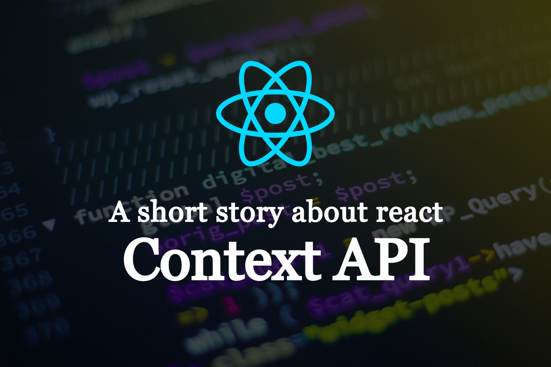 React Context API. Only from react version 16.3 we can use… | by Imtiaz ...