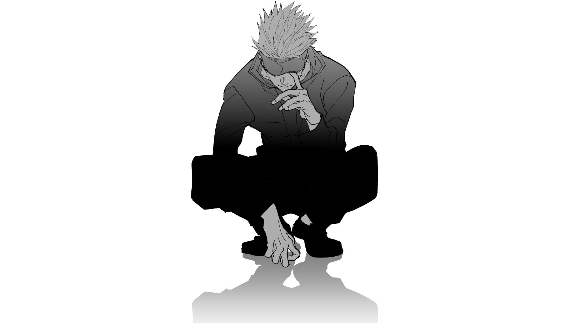wallpapers Jujutsu Kaisen Desktop Wallpaper Black And White jujutsu kaisen 4k wallpaper