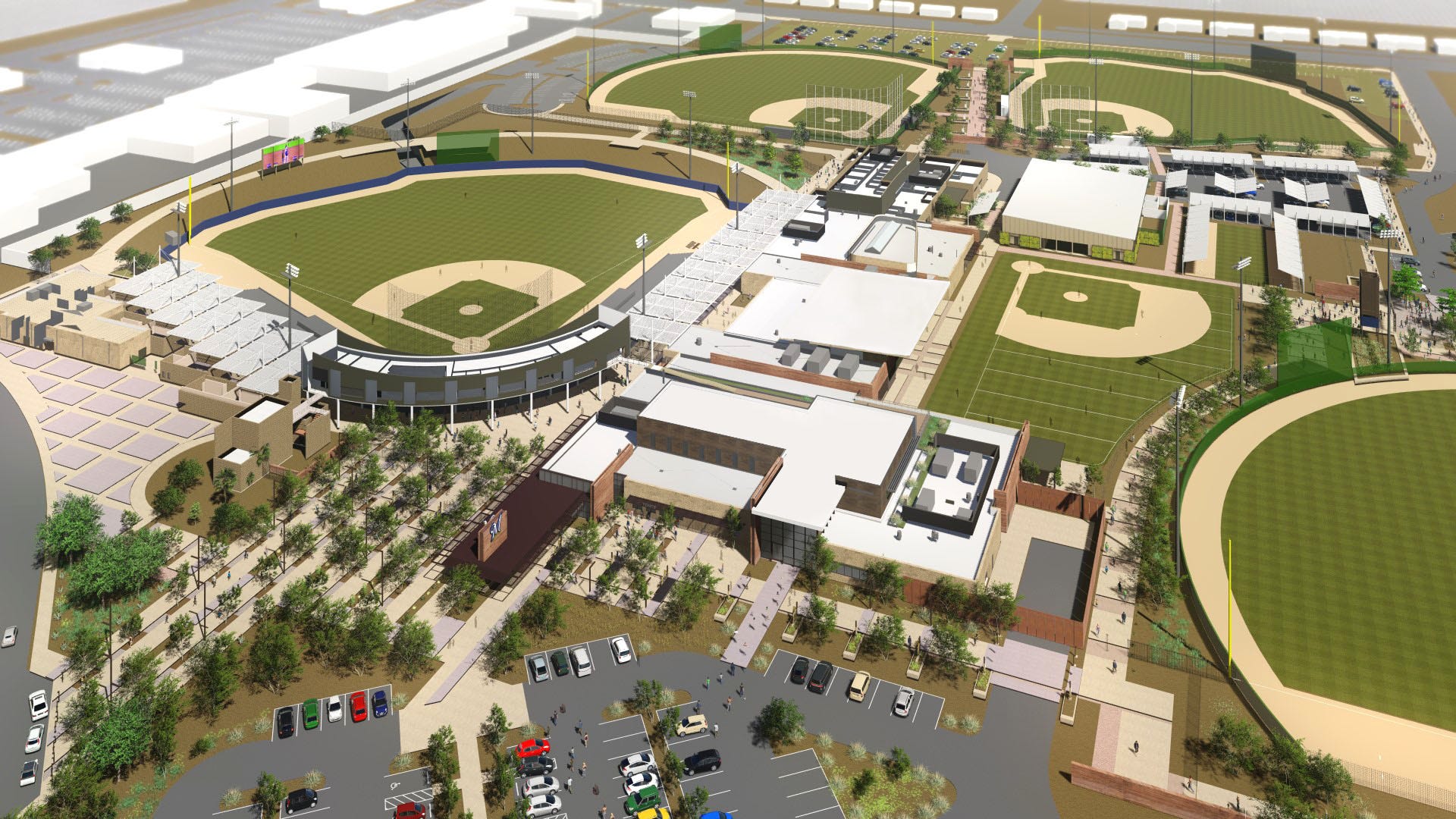 BREWERS CELEBRATE SPRING TRAINING CONSTRUCTION PROGRESS WITH A “TOPPING