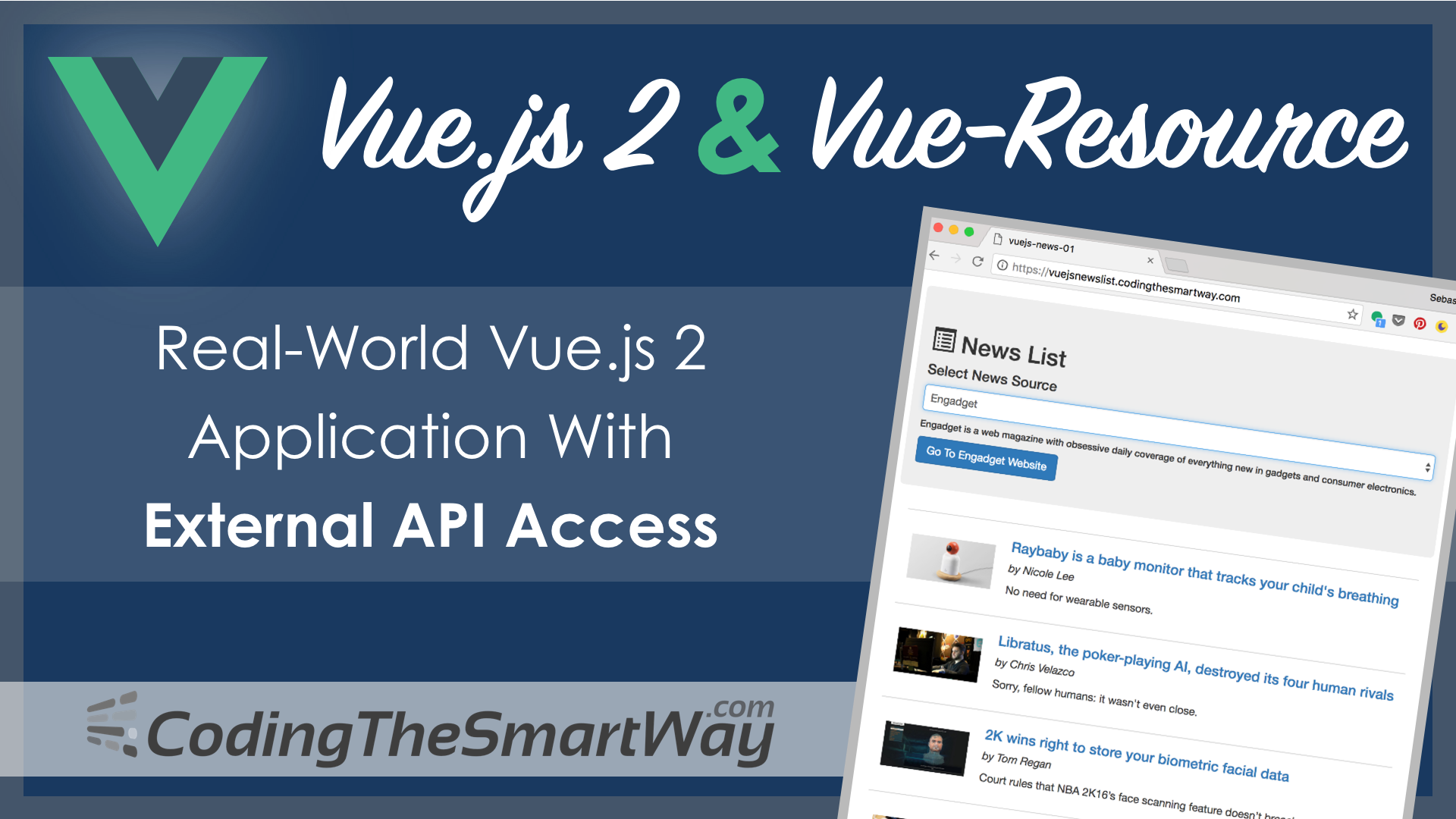 Vue js 2 Vue Resource Real World Vue Application With External API 
