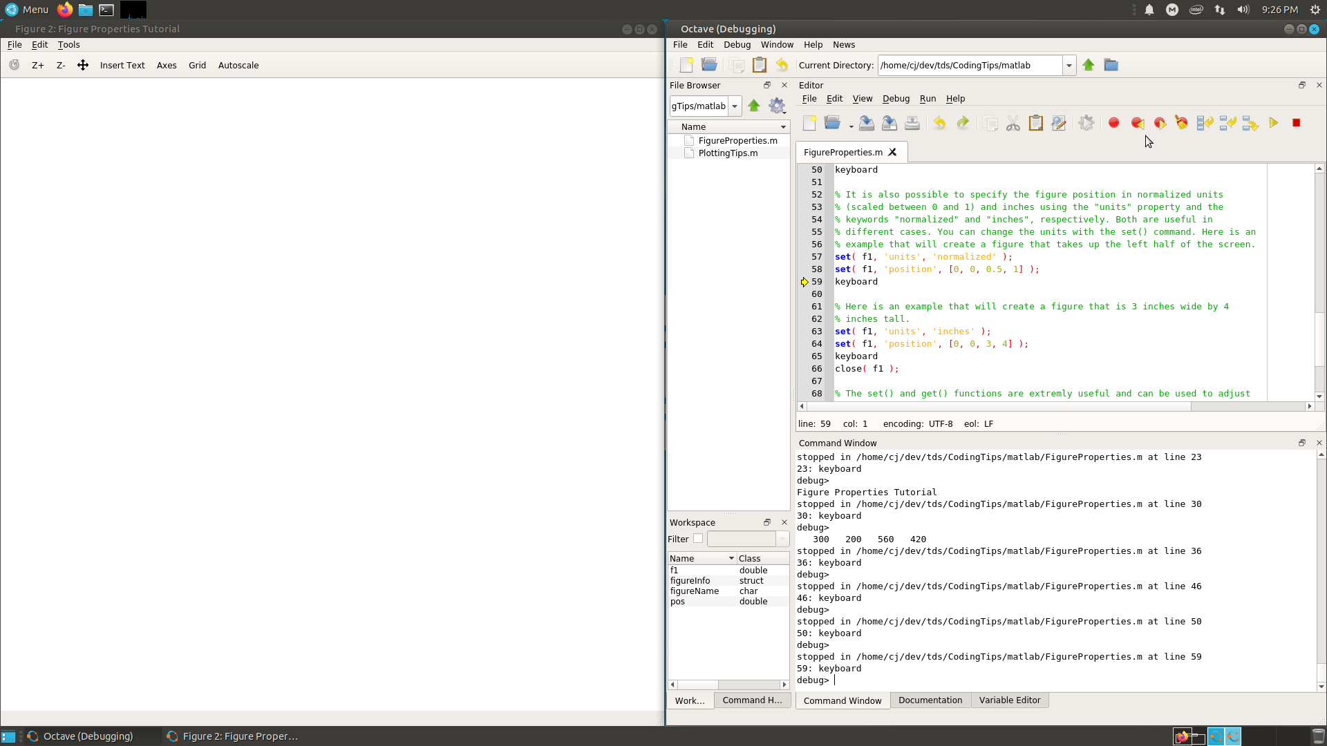 Figure Properties in MATLAB. In this quick tutorial, we are going to