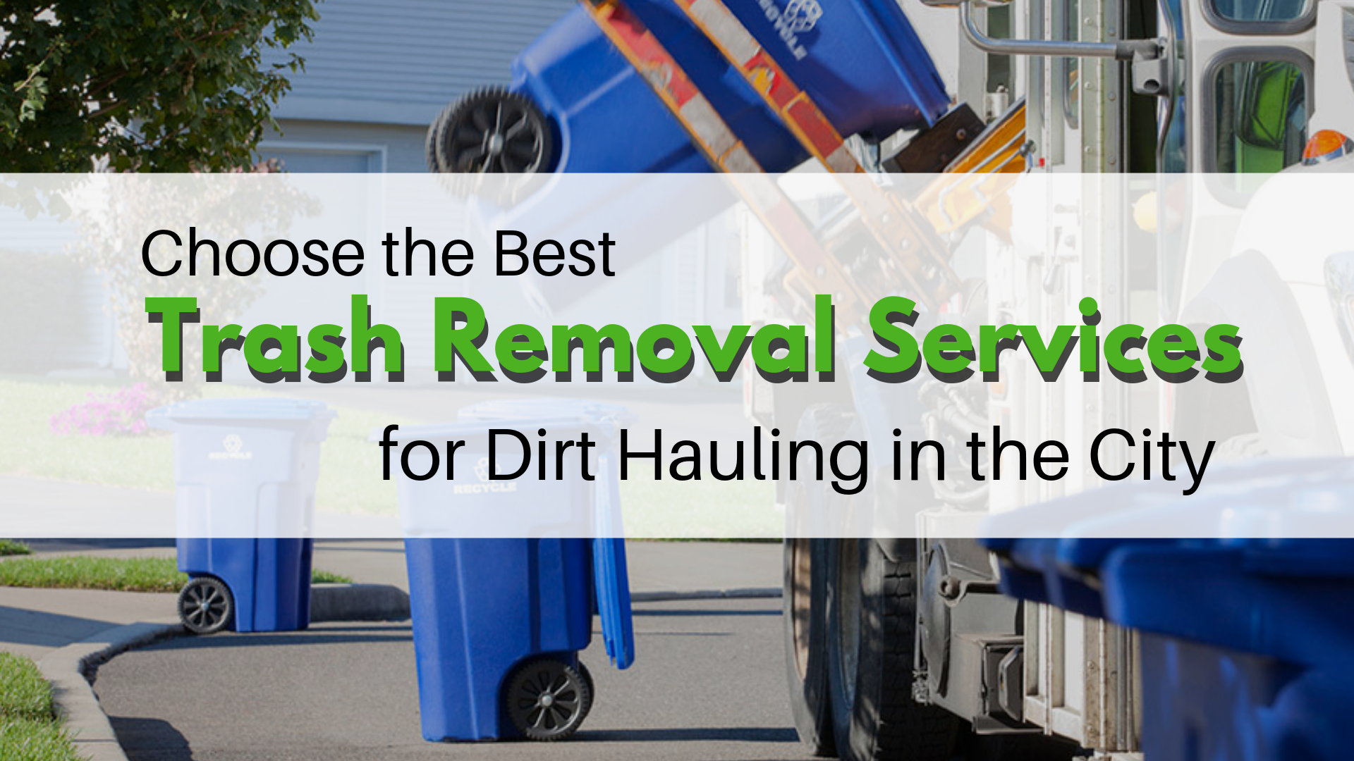 The 3-Minute Rule for Trash Company