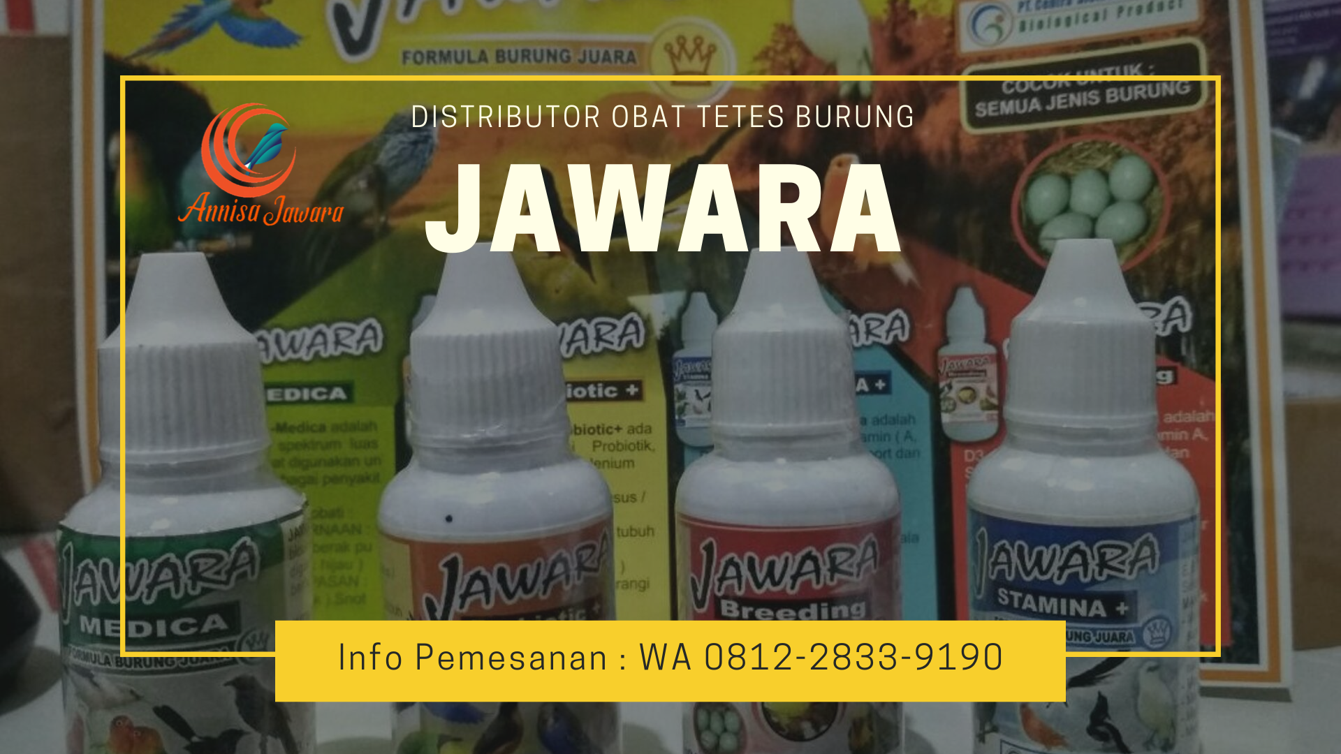 Promo O812 2833 9190 Harga Obat Burung Tetes Di Tangerang Jual