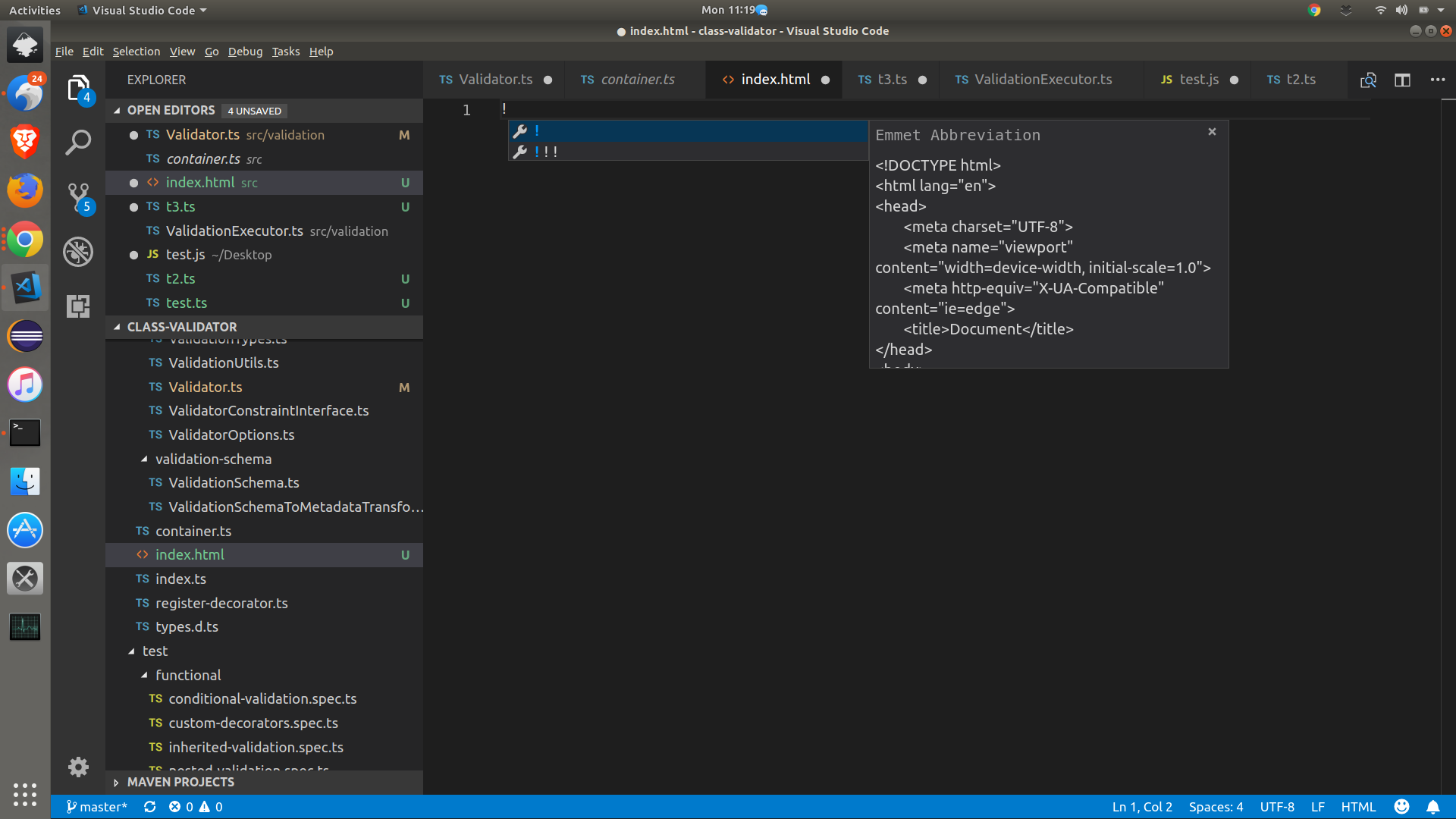 Instant HTML Boilerplate In VSCode With Emmet By Ole Ersoy Medium