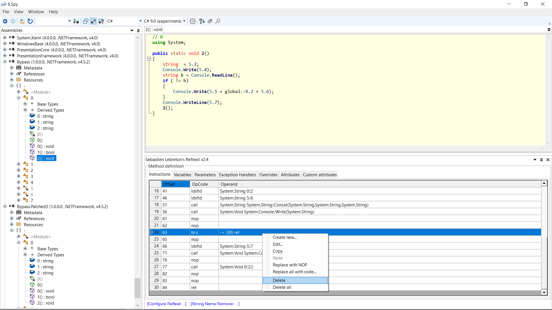 HackTheBox/Reversing/Bypass. Doing reverse engineering for .net… | by ...