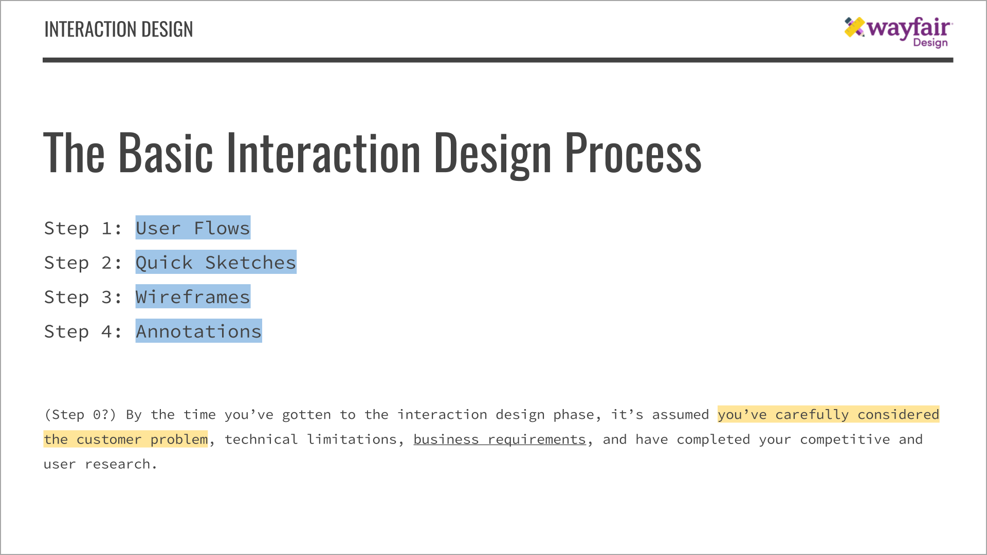 Interaction Design 101 at Wayfair | by Jesse Kaddy | Wayfair Experience ...