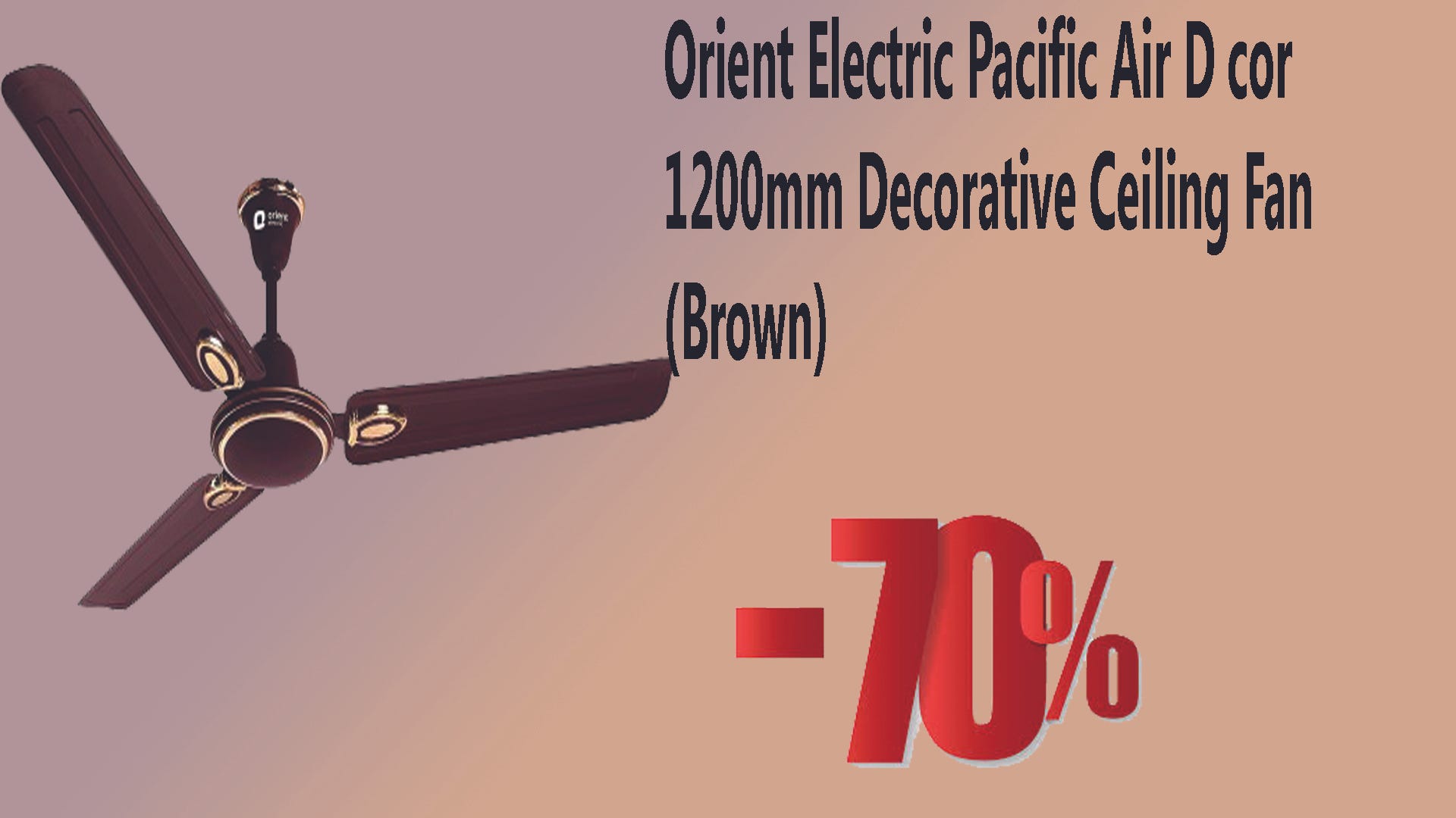 Xclusiveoffer Orient Electric Pacific Air Decor 1200mm