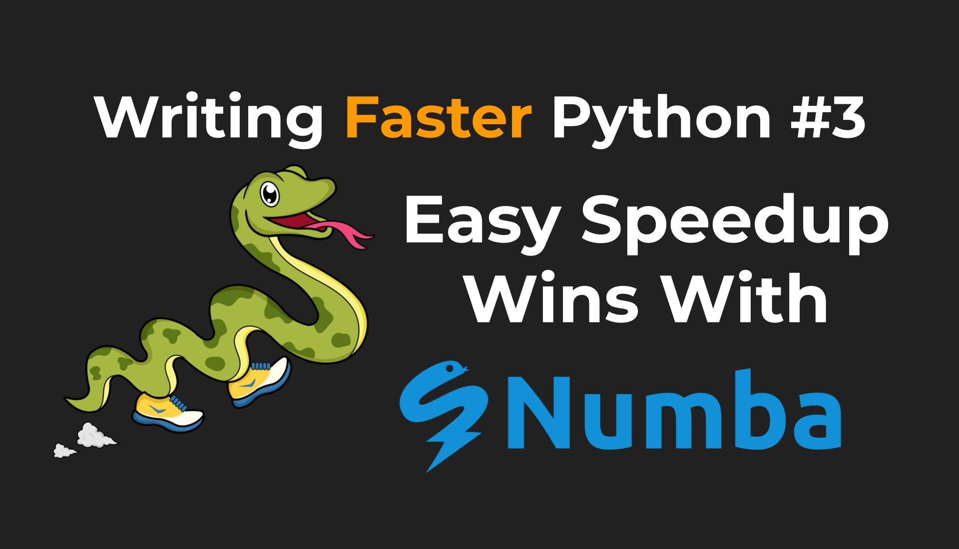Easy Python Speedup Wins With Numba | by Sebastian Witowski | Python in ...