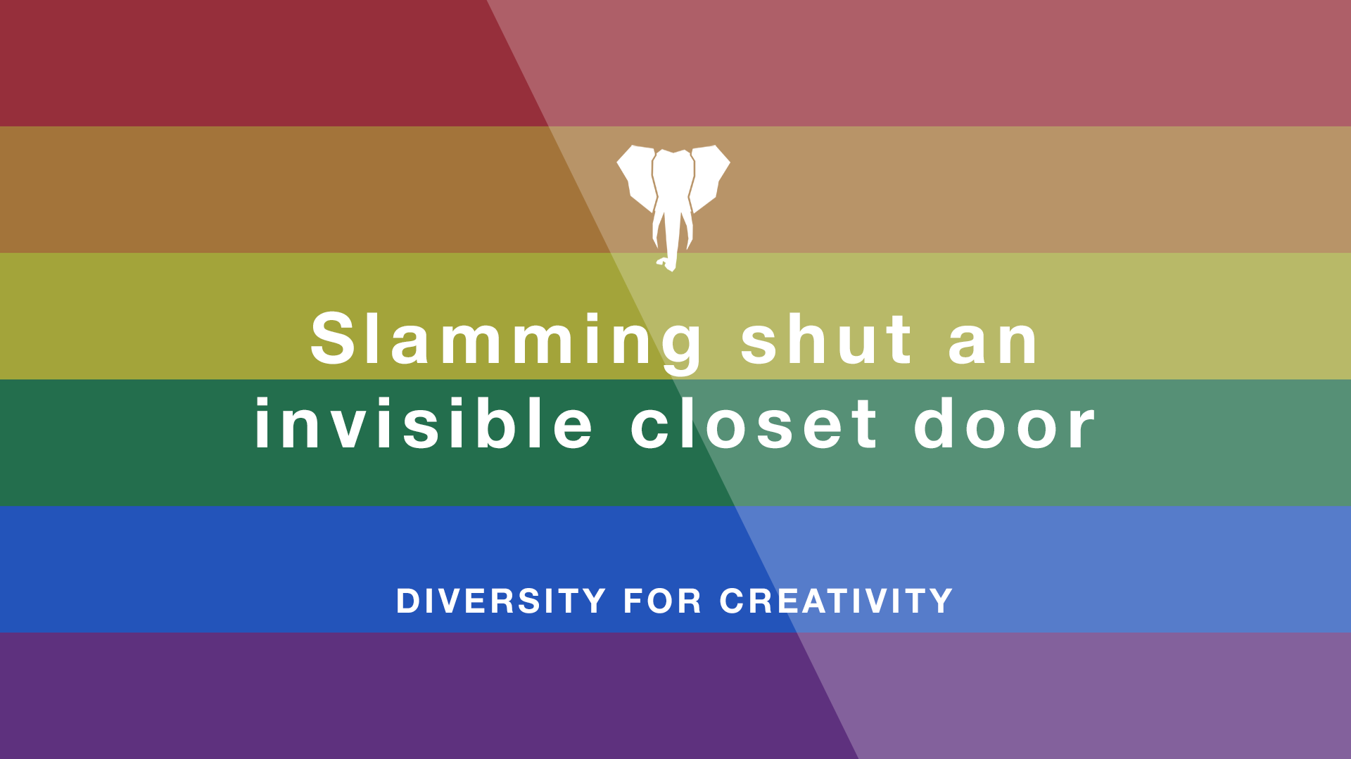 Still Slamming Shut An Invisible Closet Door Michael
