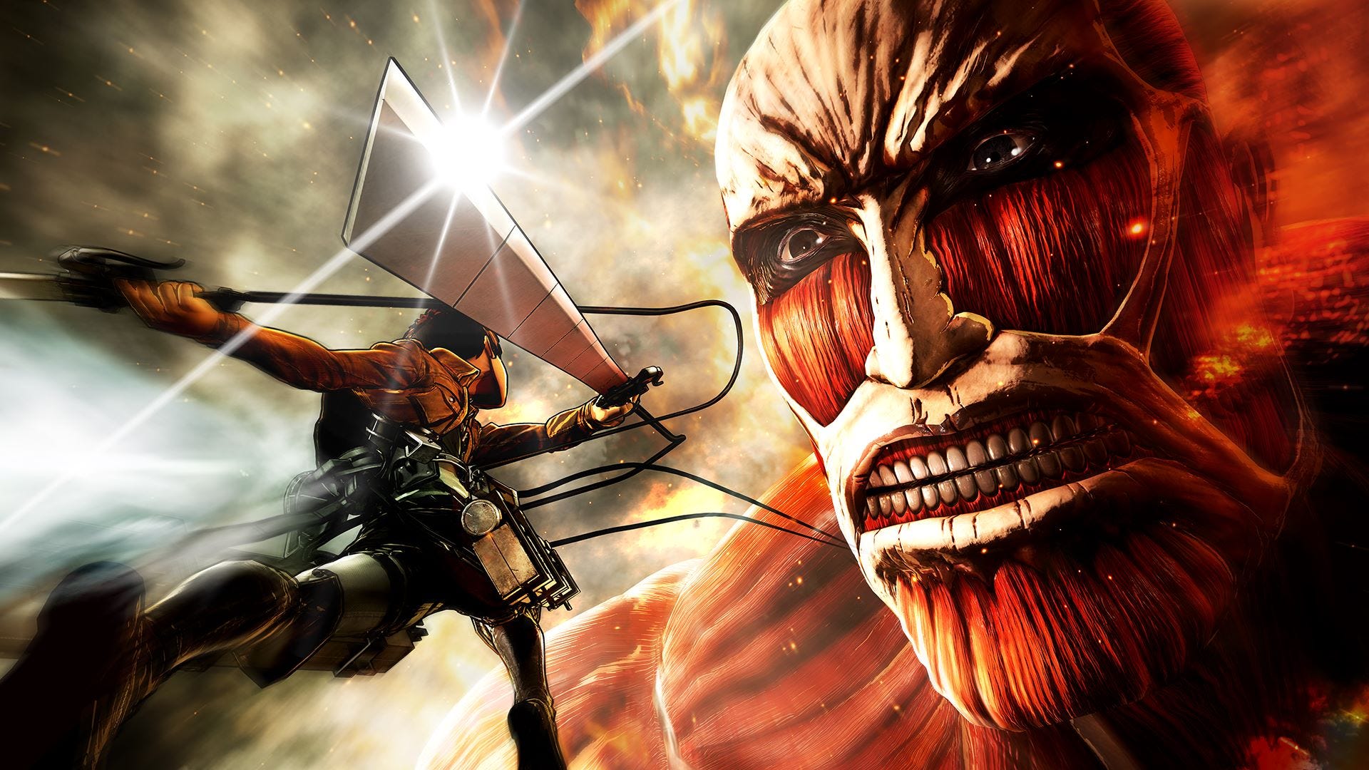 7. Attack on Titan - wide 7