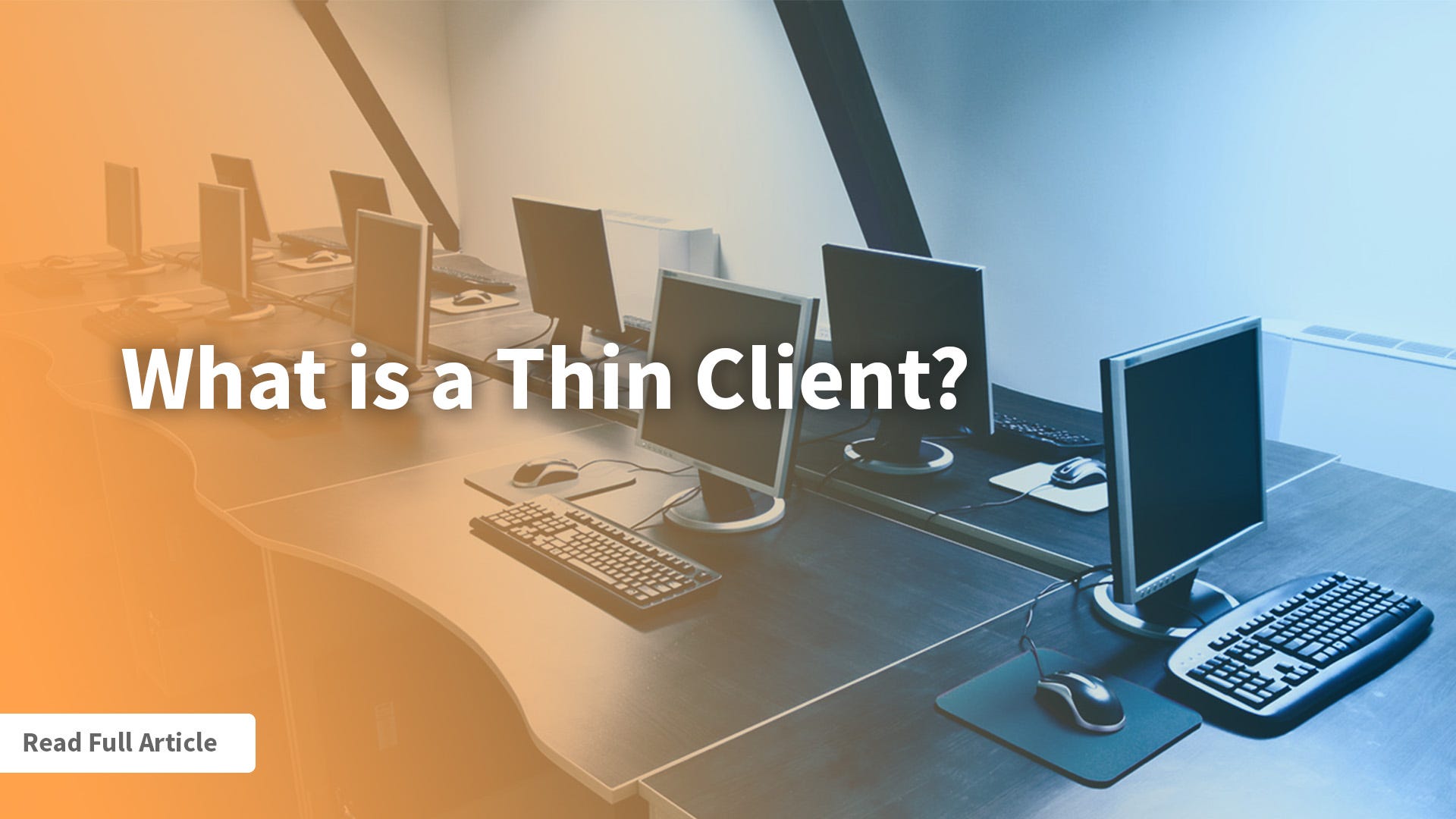 What Is A Thin Client Stratodesk Notouch Desktop Vdi Thin