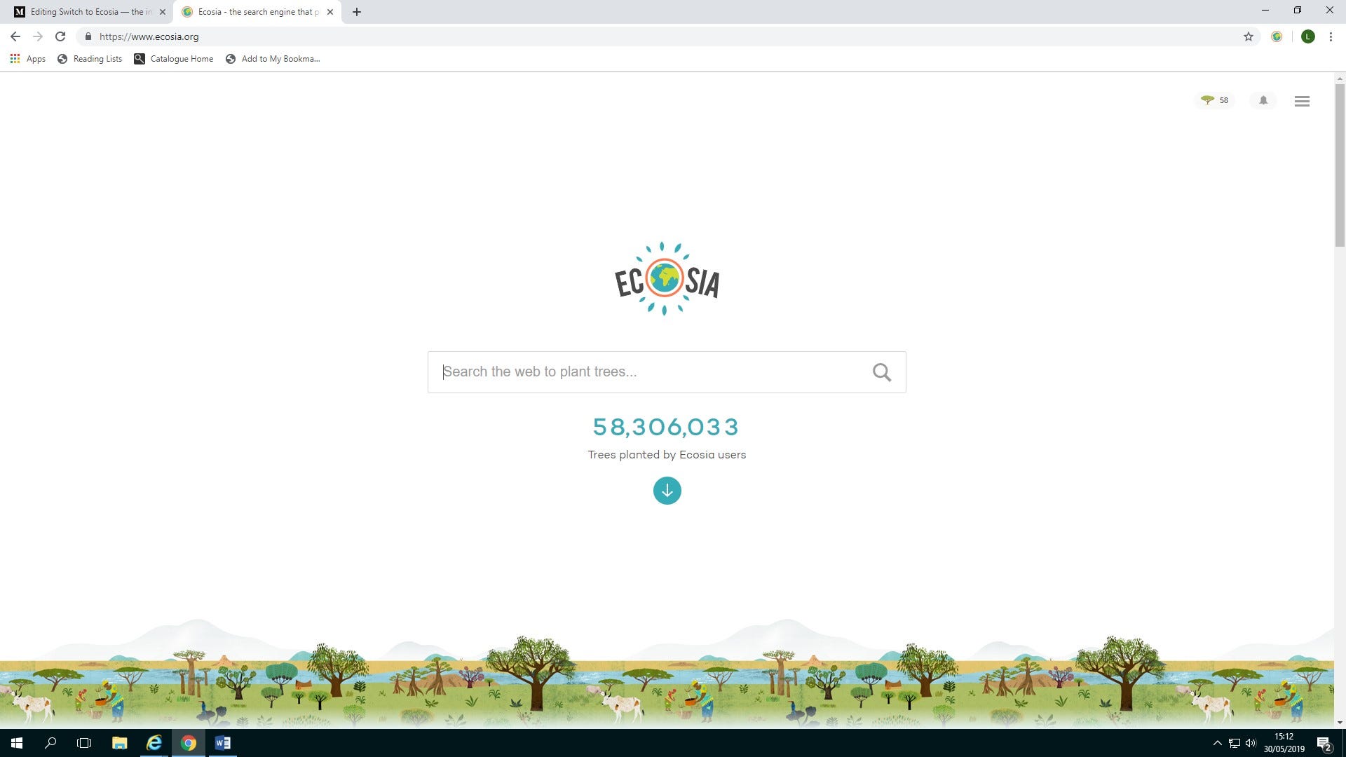 Ecosia unblocked