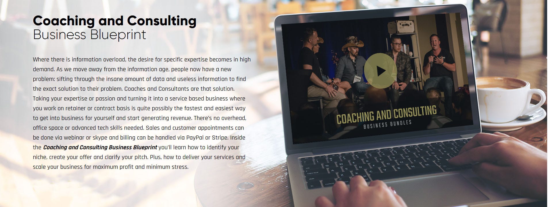 Coaching And Consulting Business Blueprint Print-screen